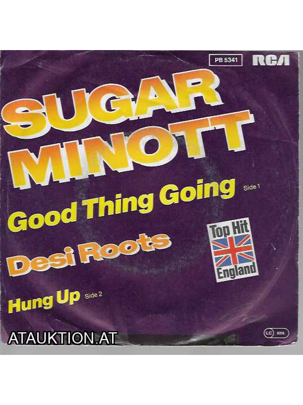 SINGLE / Sugar Minott / Desi Roots – Good Thing Going / Hung Up