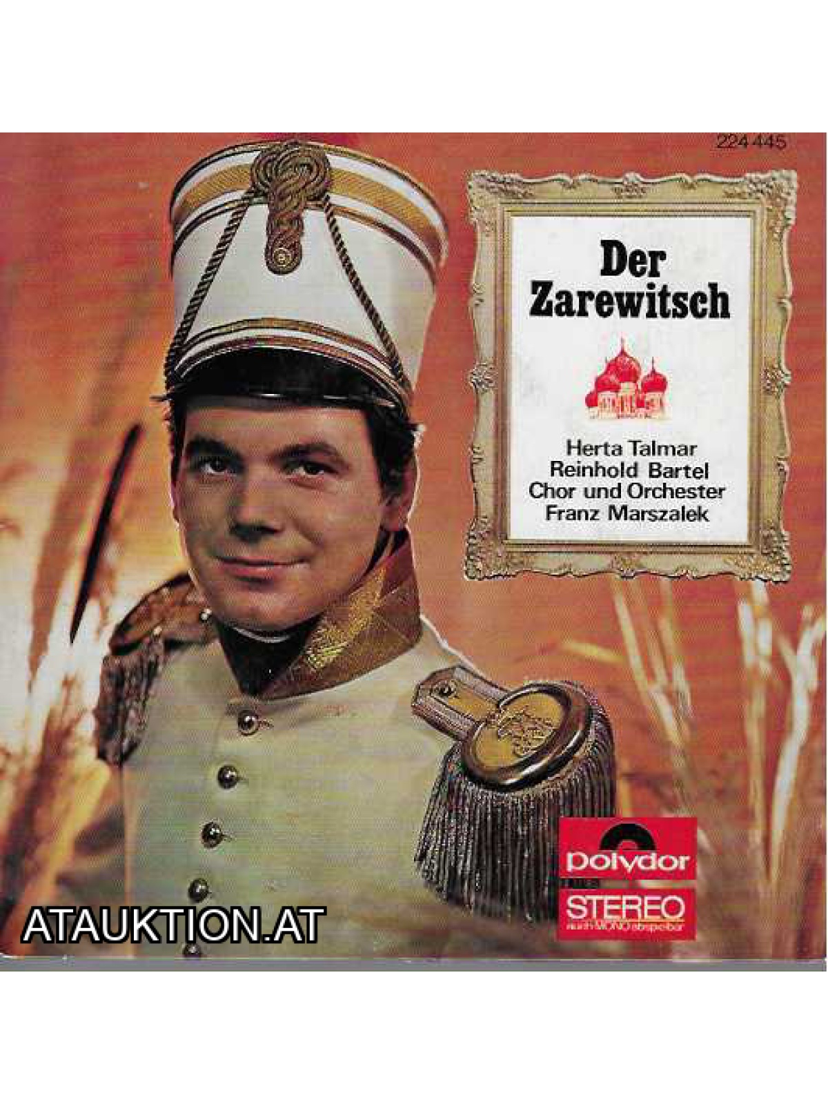 SINGLE / Herta Talmar, Reinhold Bartel, Chor Und Orchester, Franz Marszalek – Der Zarewitsch