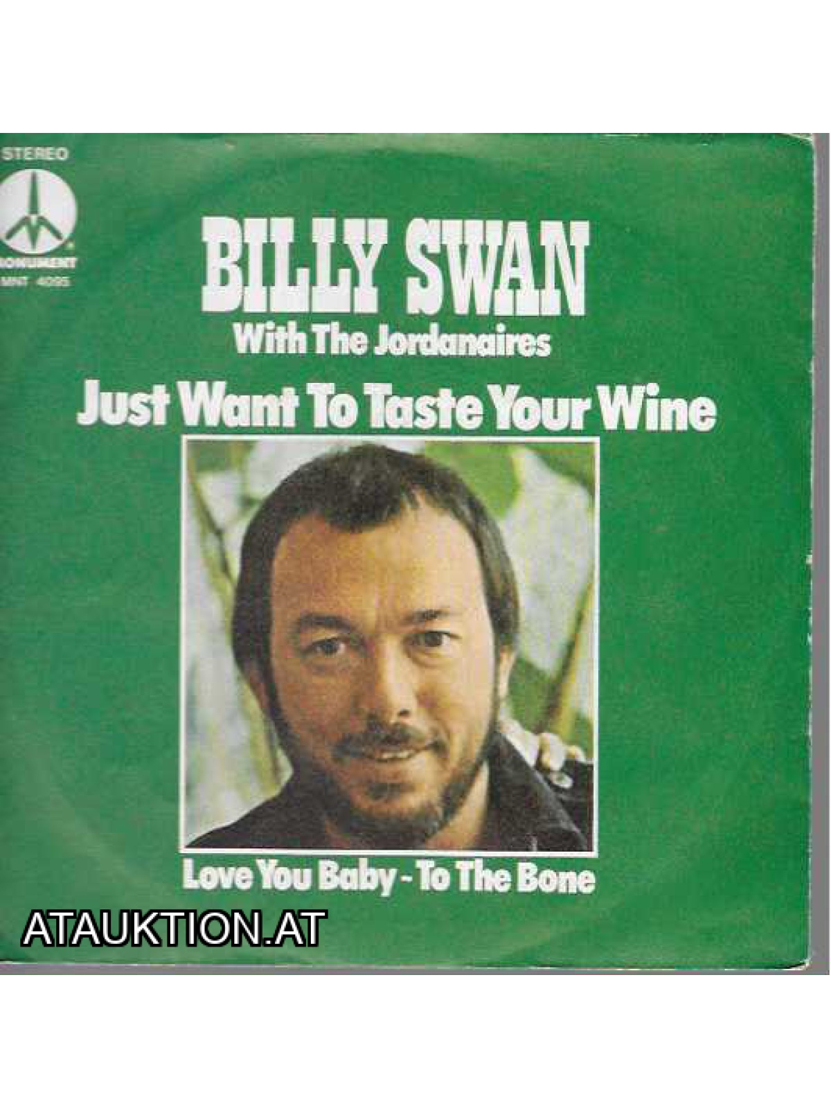 SINGLE / Billy Swan With The Jordanaires – Just Want To Taste Your Wine