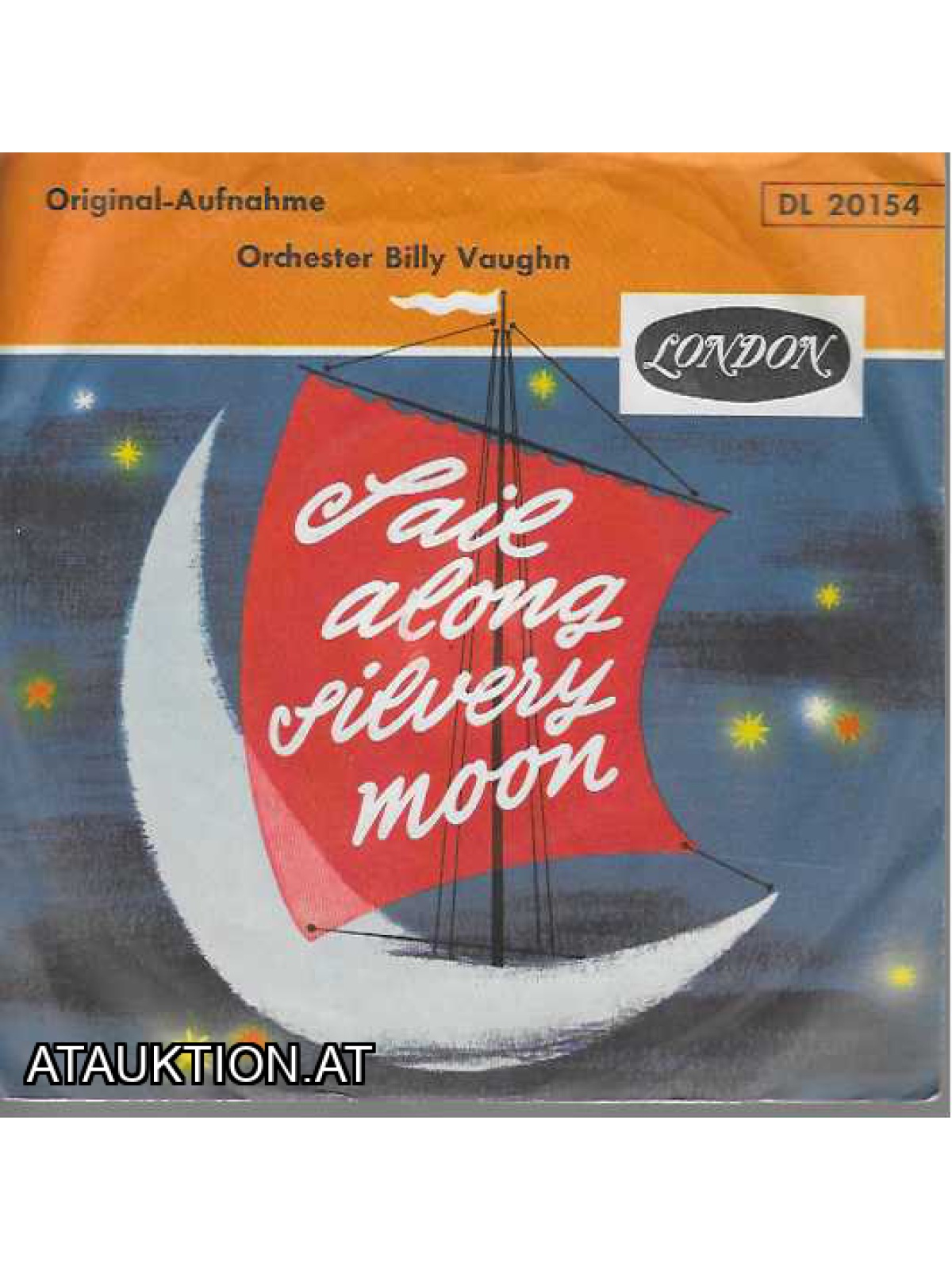 SINGLE / Orchester Billy Vaughn – Sail Along Silvery Moon