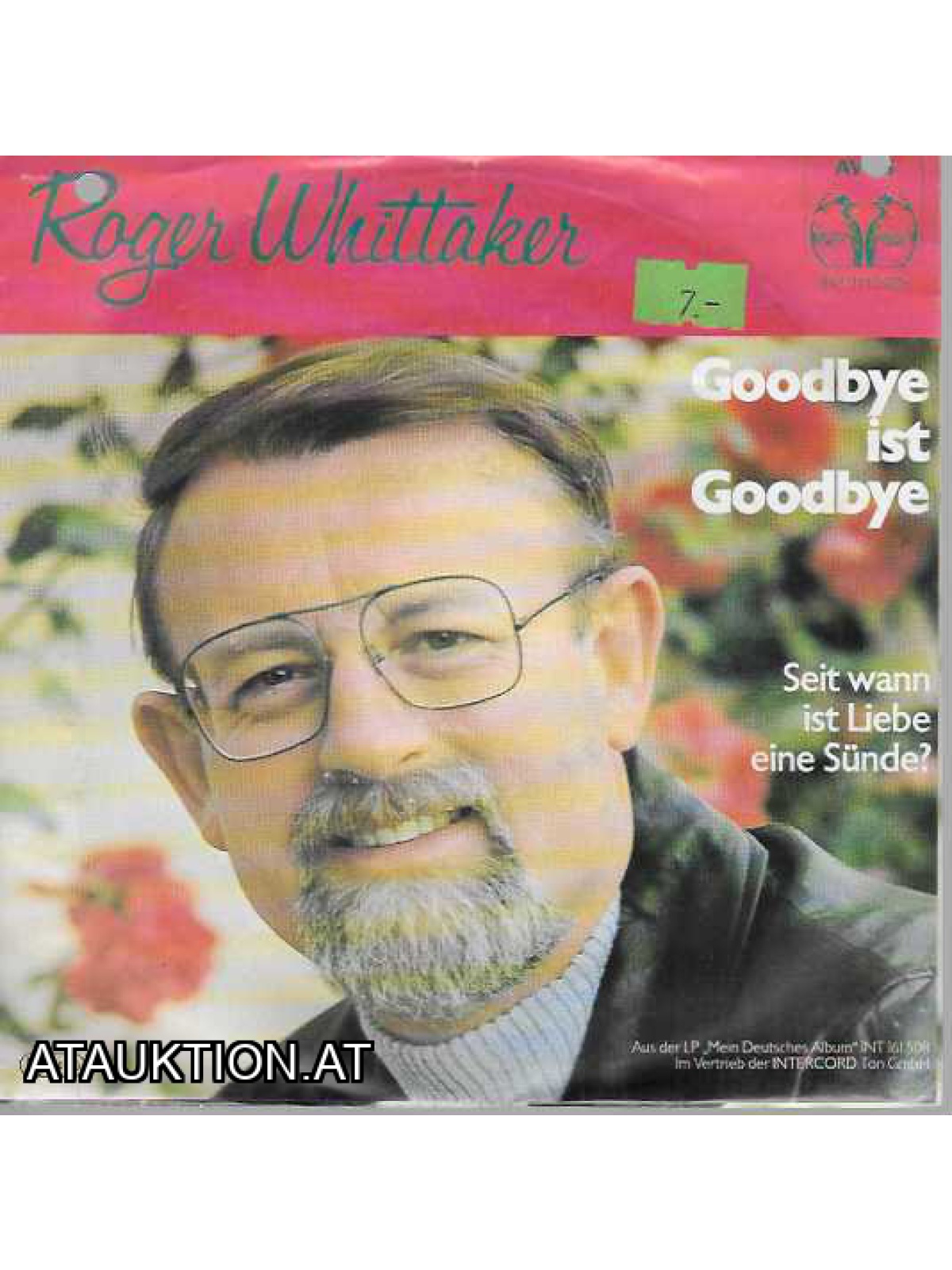 SINGLE / Roger Whittaker – Goodbye Ist Goodbye