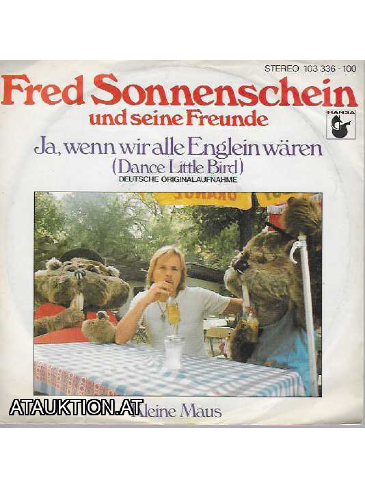 SINGLE / Fred Sonnenschein Und Seine Freunde – Ja, Wenn Wir Alle Englein Wären (Dance Little Bird)