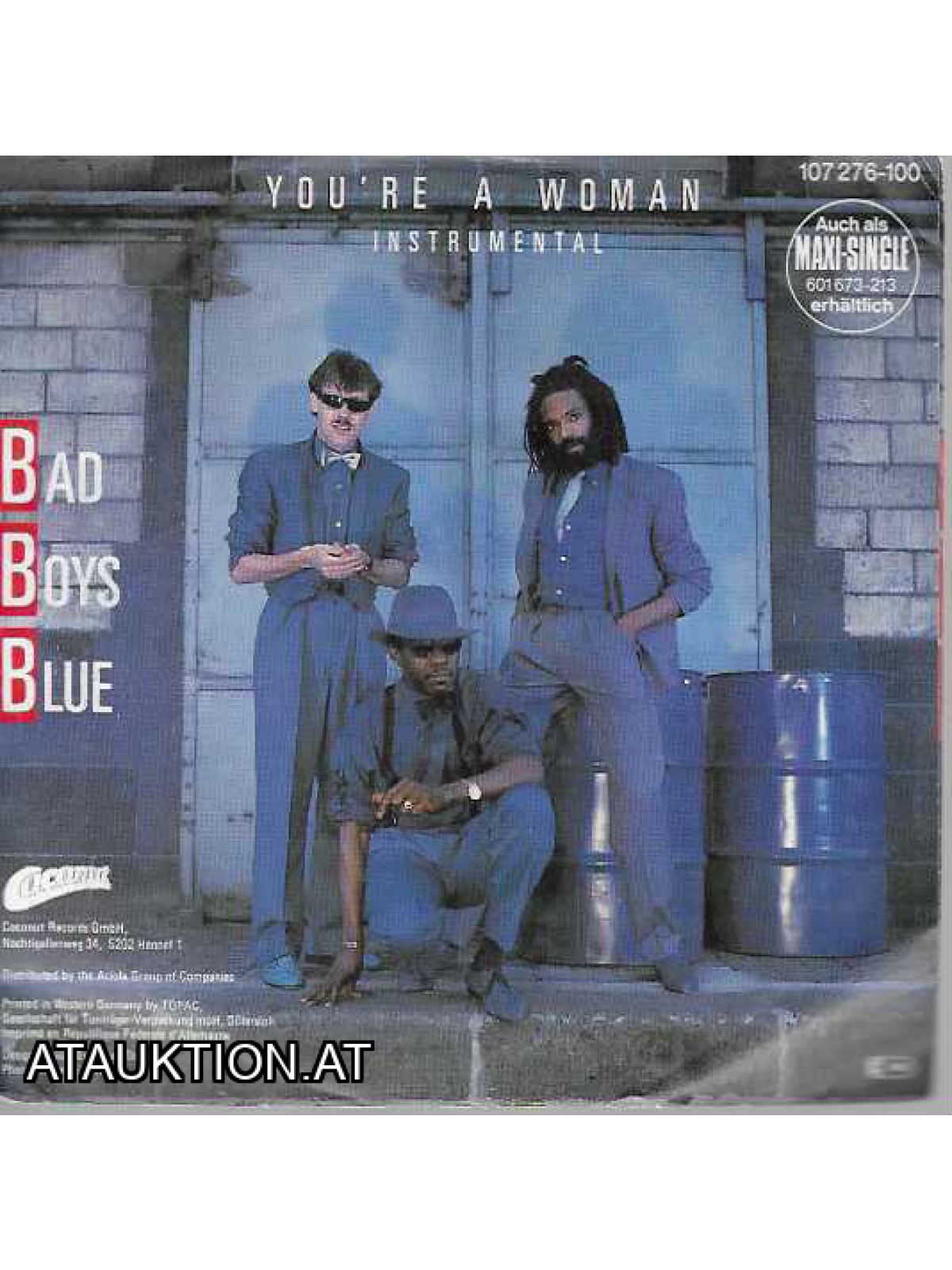 SINGLE / Bad Boys Blue – You're A Woman