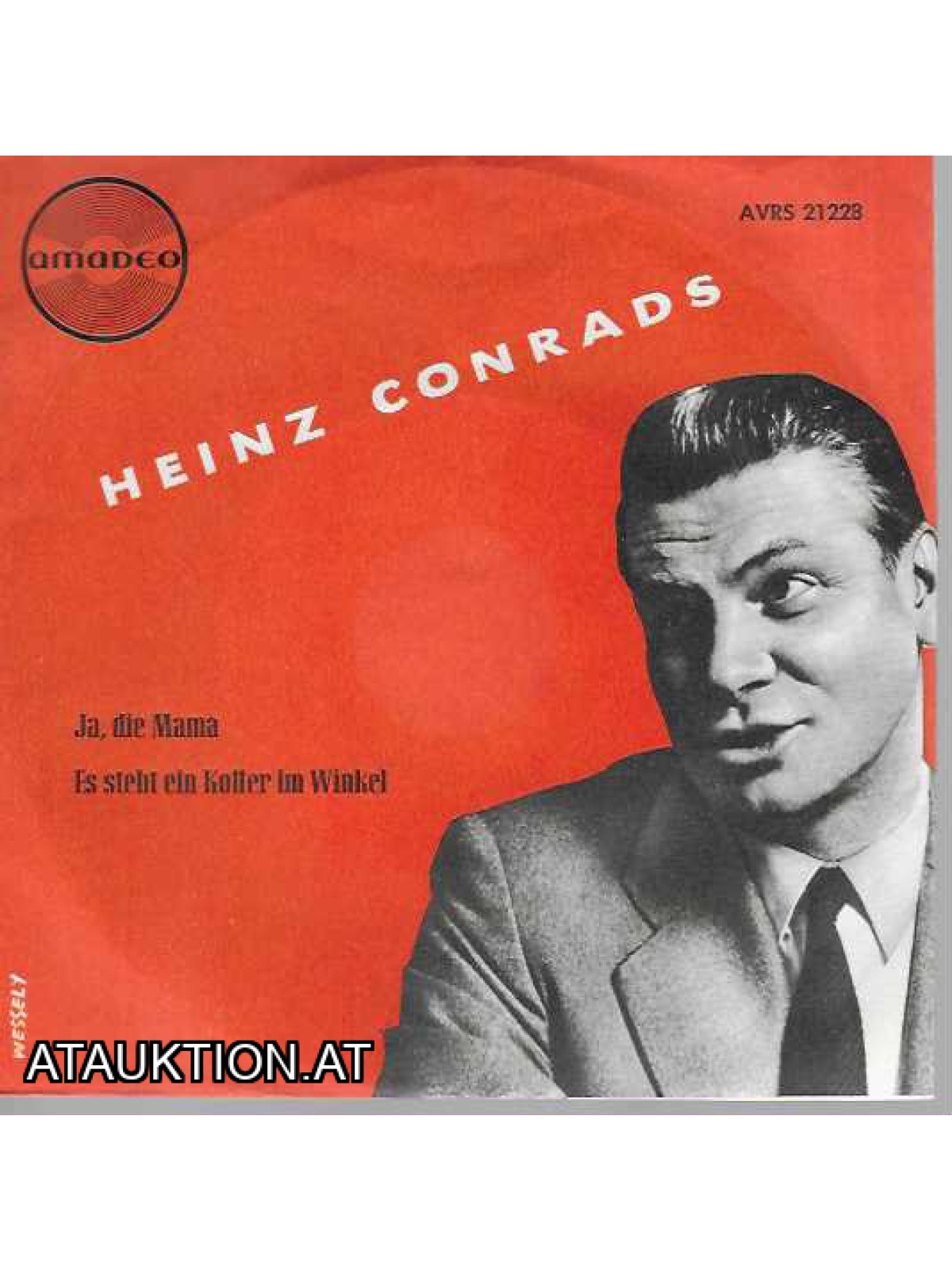 SINGLE / Heinz Conrads – Ja, Die Mama / Es Steht Ein Koffer Im Winkel