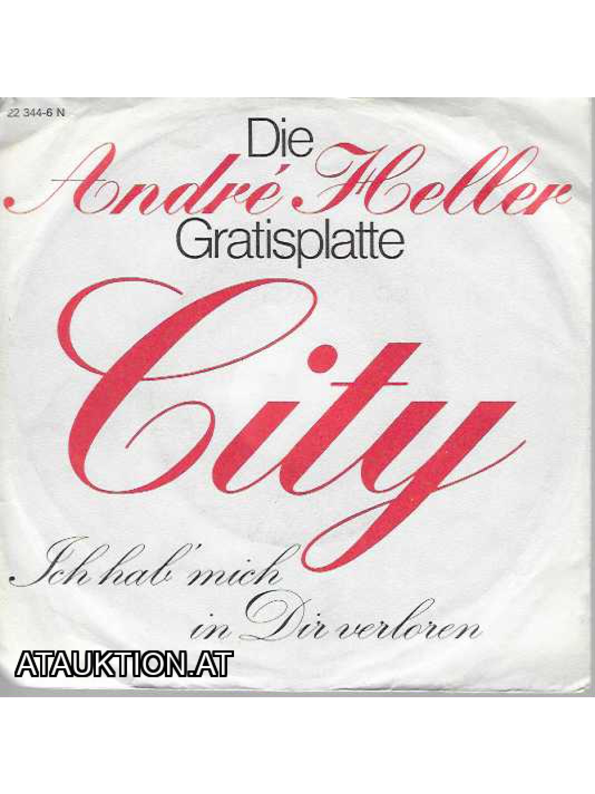 SINGLE / André Heller – City