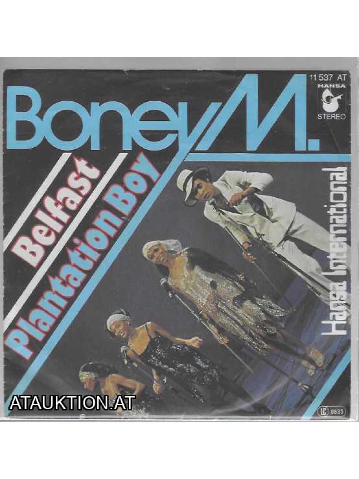 SINGLE / Boney M. – Belfast / Plantation Boy