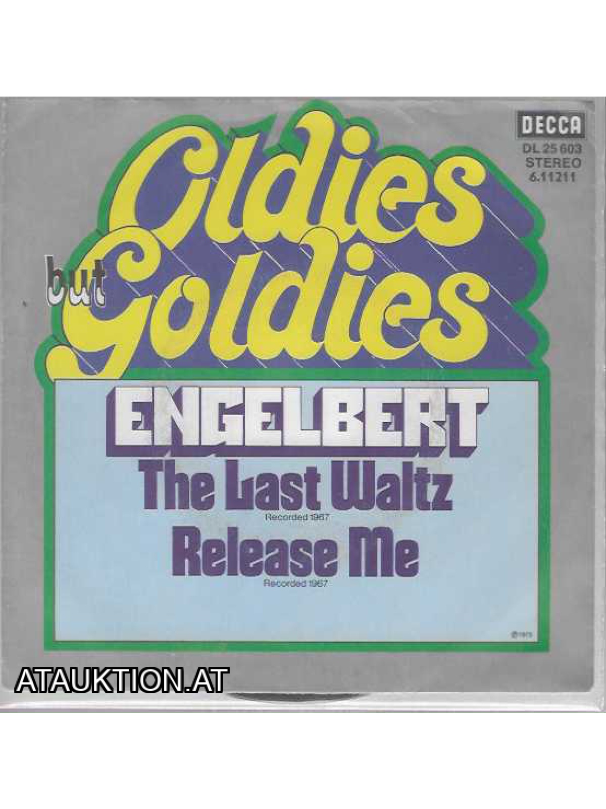 SINGLE / Engelbert – The Last Waltz / Release Me