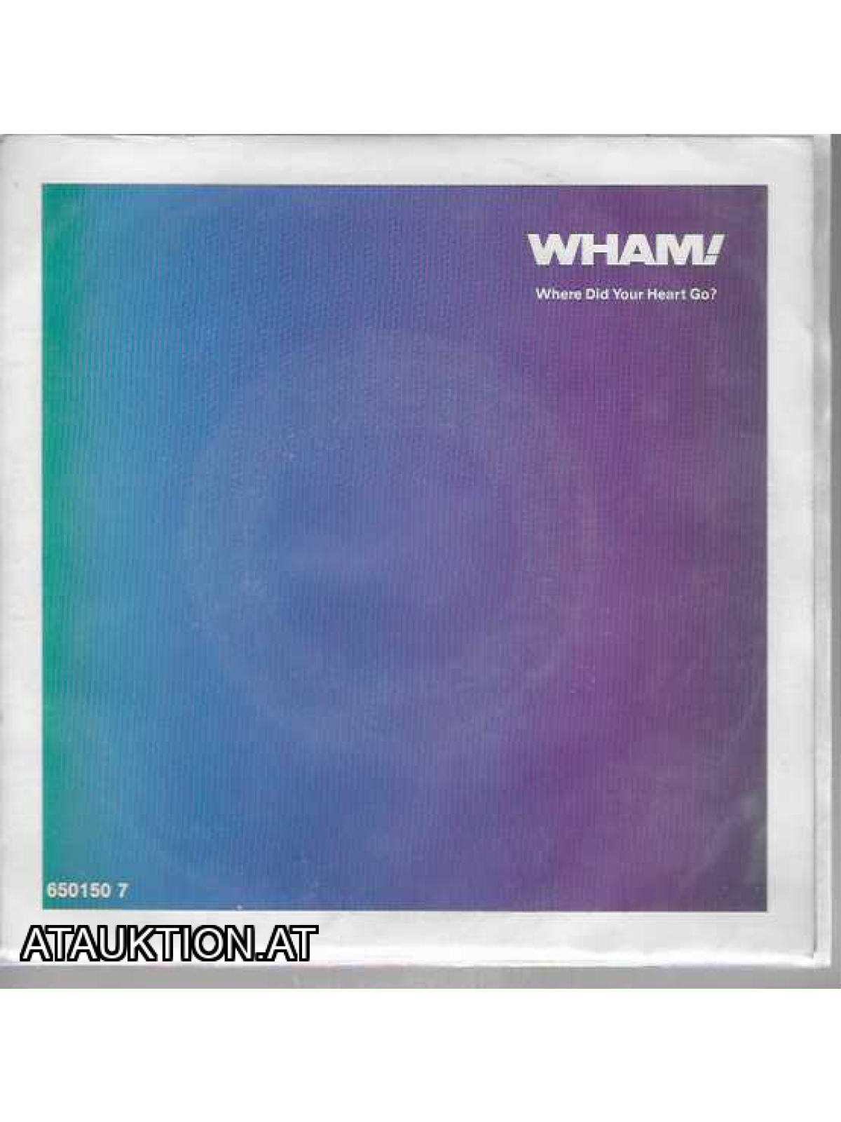 SINGLE / Wham! – Where Did Your Heart Go?