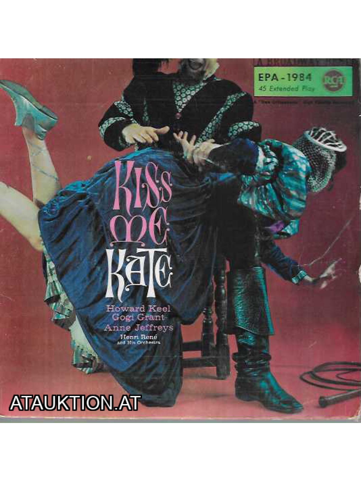 SINGLE / Henri René And His Orchestra – Kiss Me kate