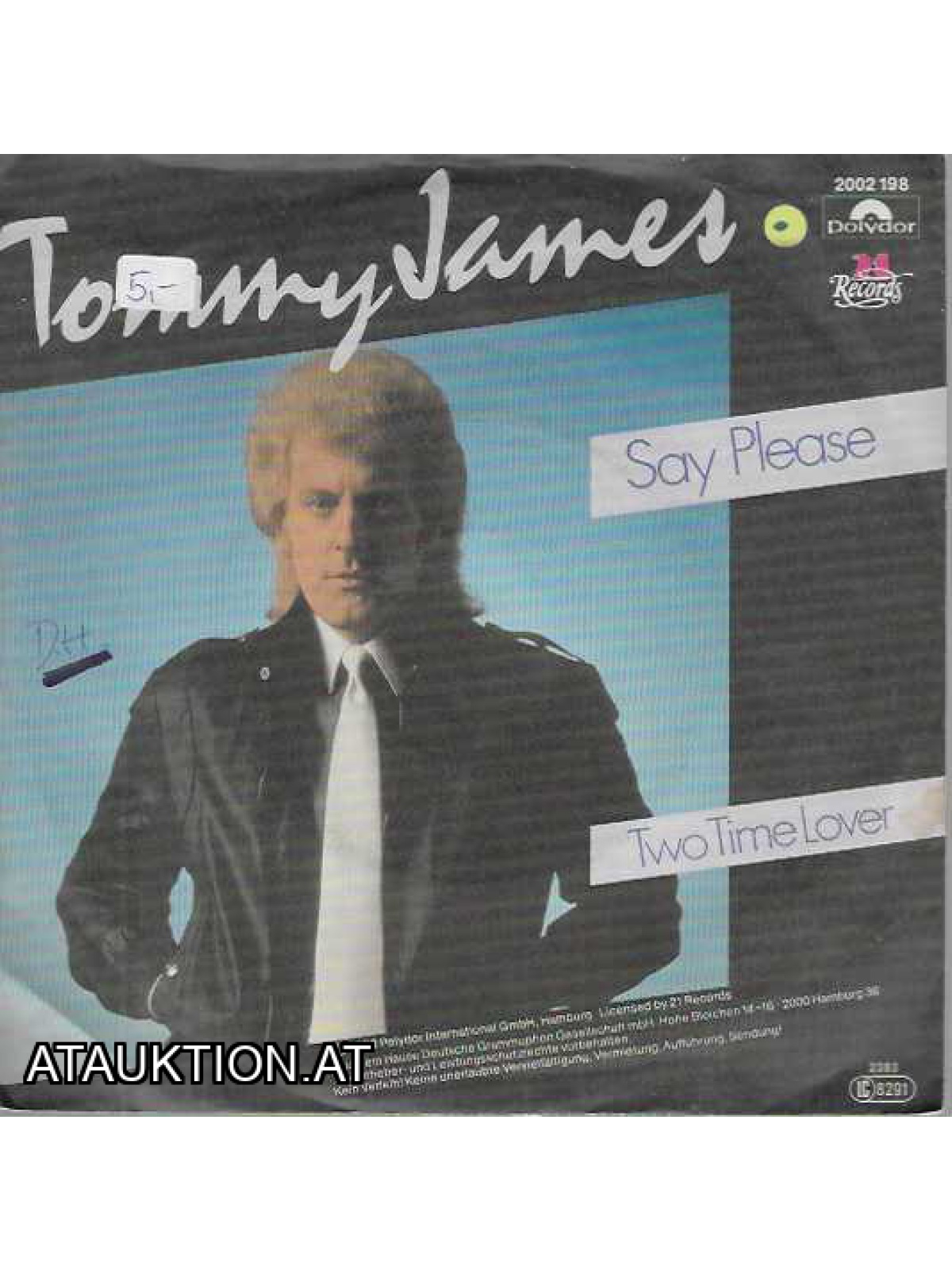 SINGLE / Tommy James – Say Please