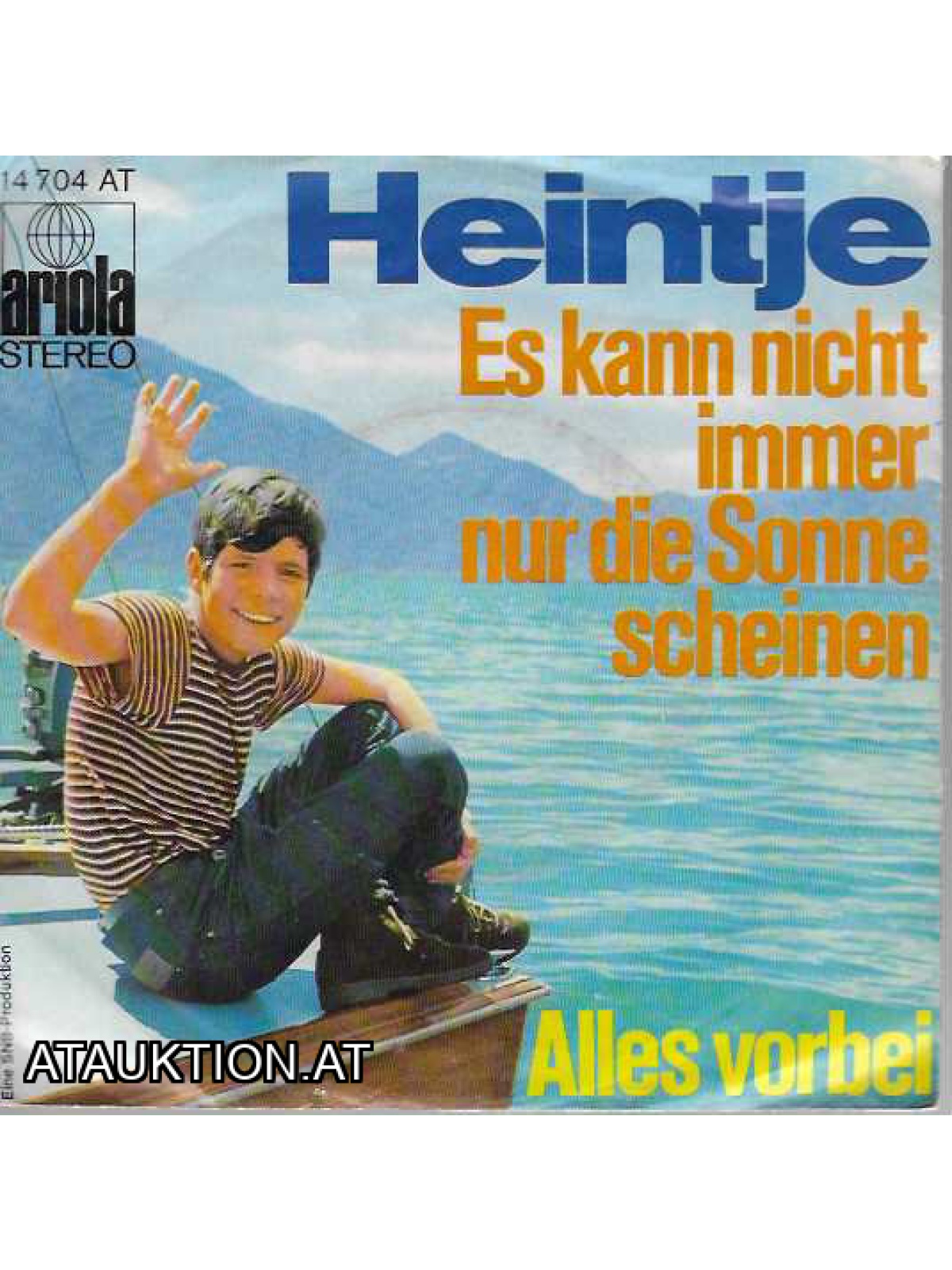 SINGLE / Heintje – Es Kann Nicht Immer Nur Die Sonne Scheinen / Alles Vorbei