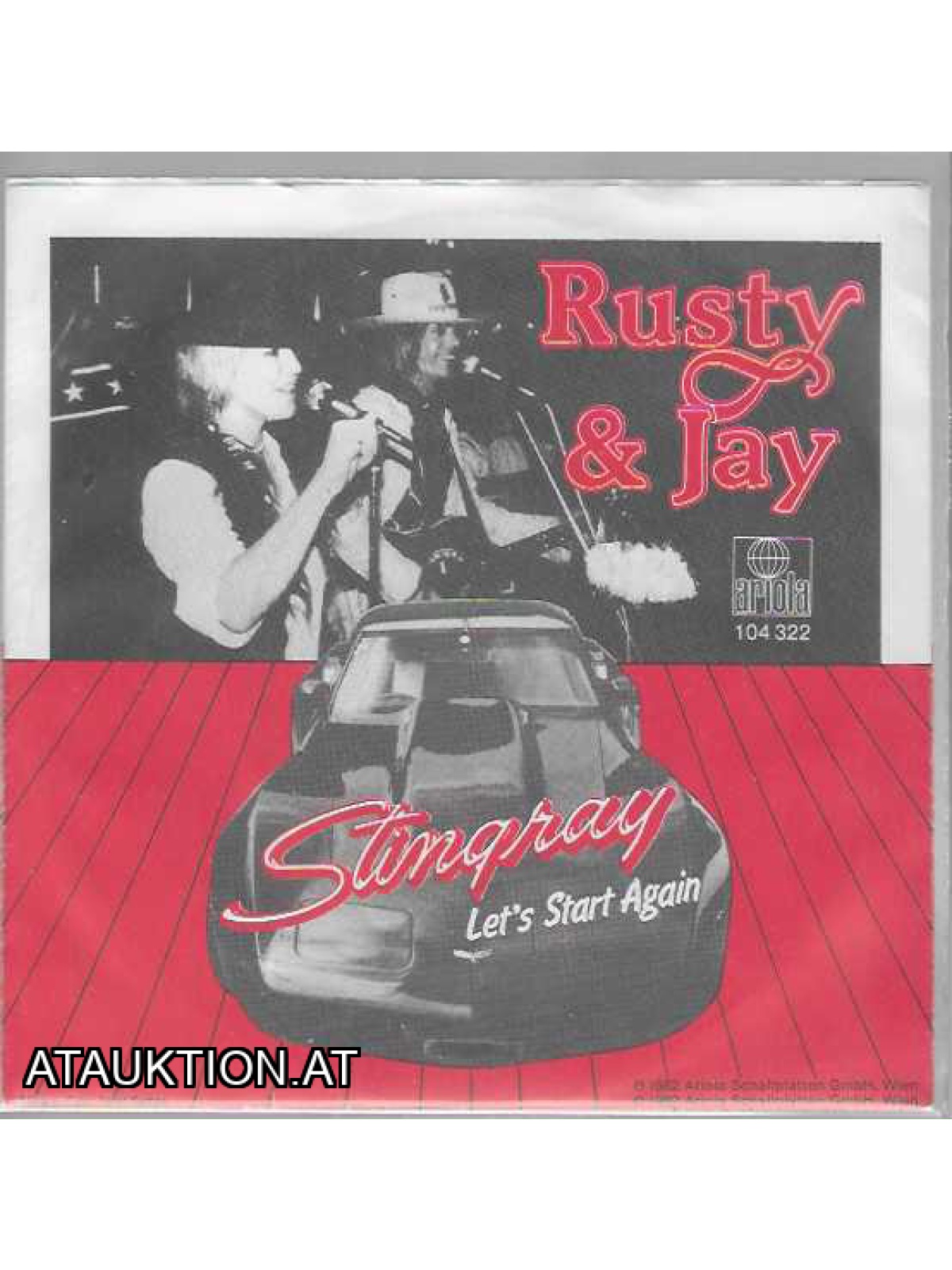 SINGLE / Rusty & Jay – Stingray / Let's Start Again