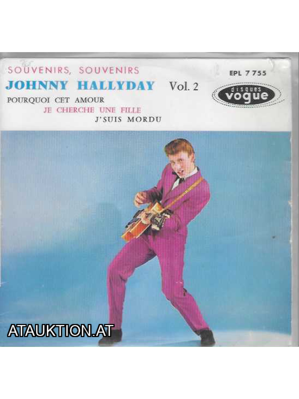 SINGLE / Johnny Hallyday – Souvenirs, Souvenirs