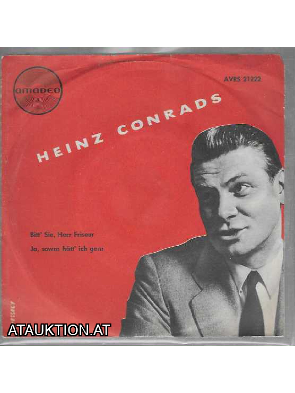 SINGLE / Heinz Conrads – Bitt' Sie, Herr Friseur / Ja, Sowas Hätt' Ich Gern