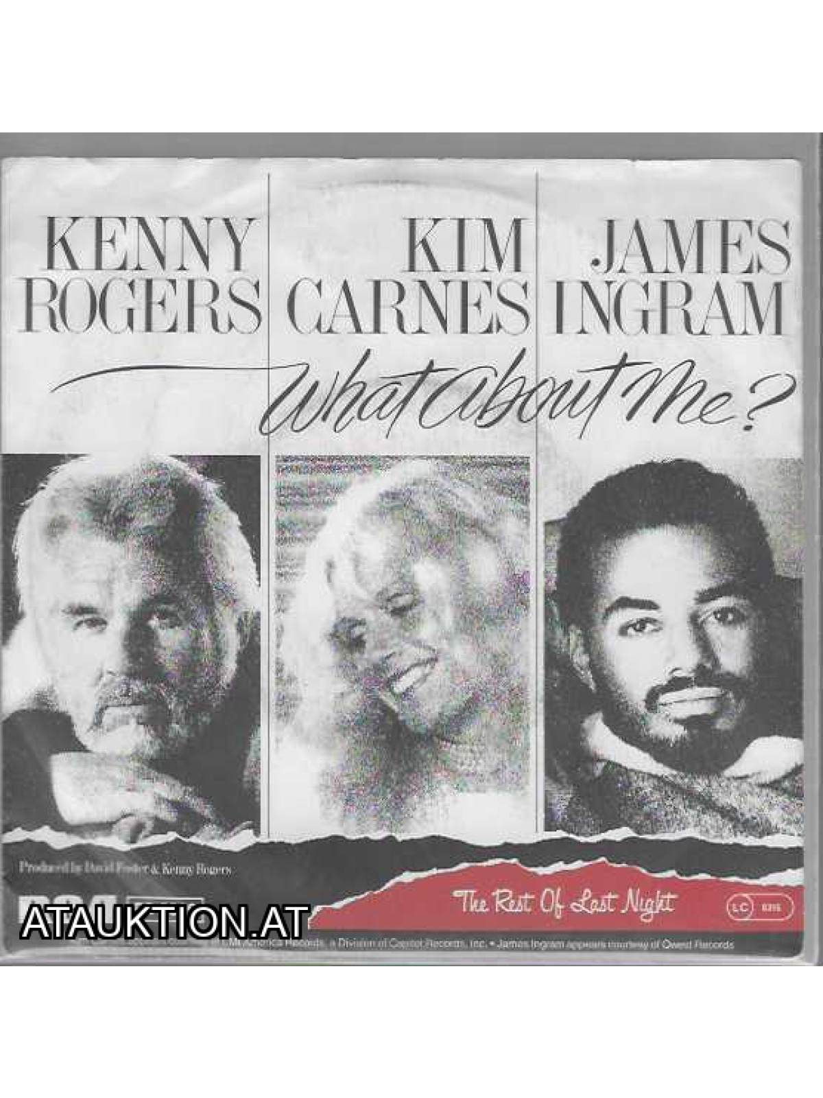 SINGLE / Kenny Rogers / Kim Carnes / James Ingram – What About Me?