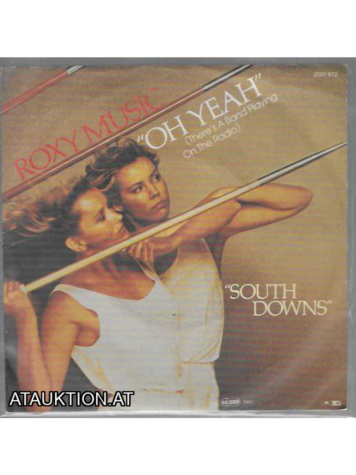 SINGLE / Roxy Music – Oh Yeah (There's A Band Playing On The Radio)