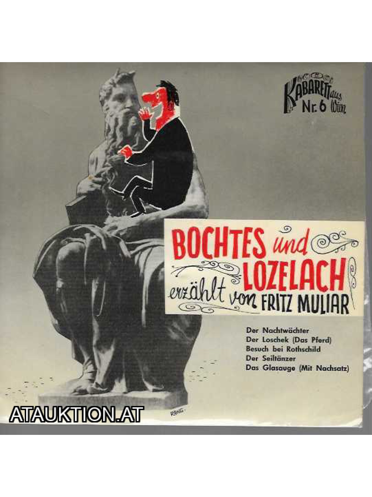 SINGLE / Fritz Muliar – Bochtes Und Lozelach