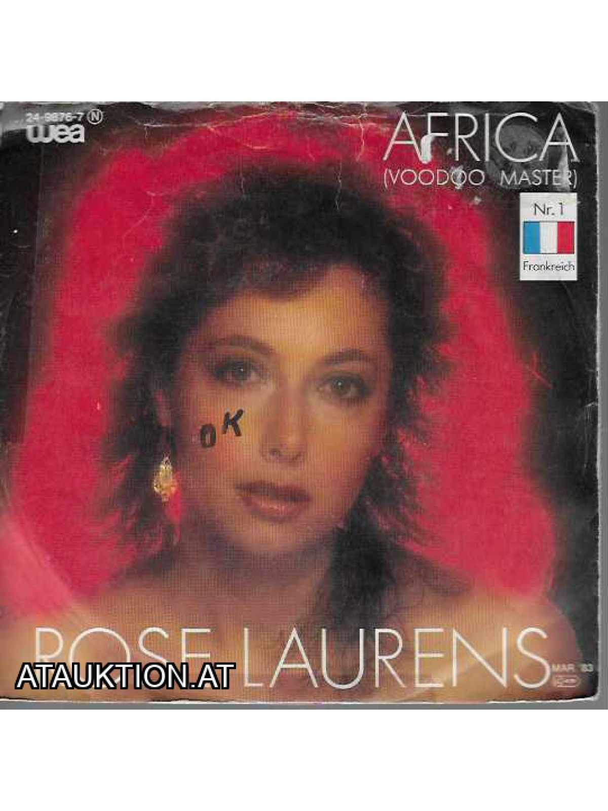 SINGLE / Rose Laurens – Africa (Voodoo Master)