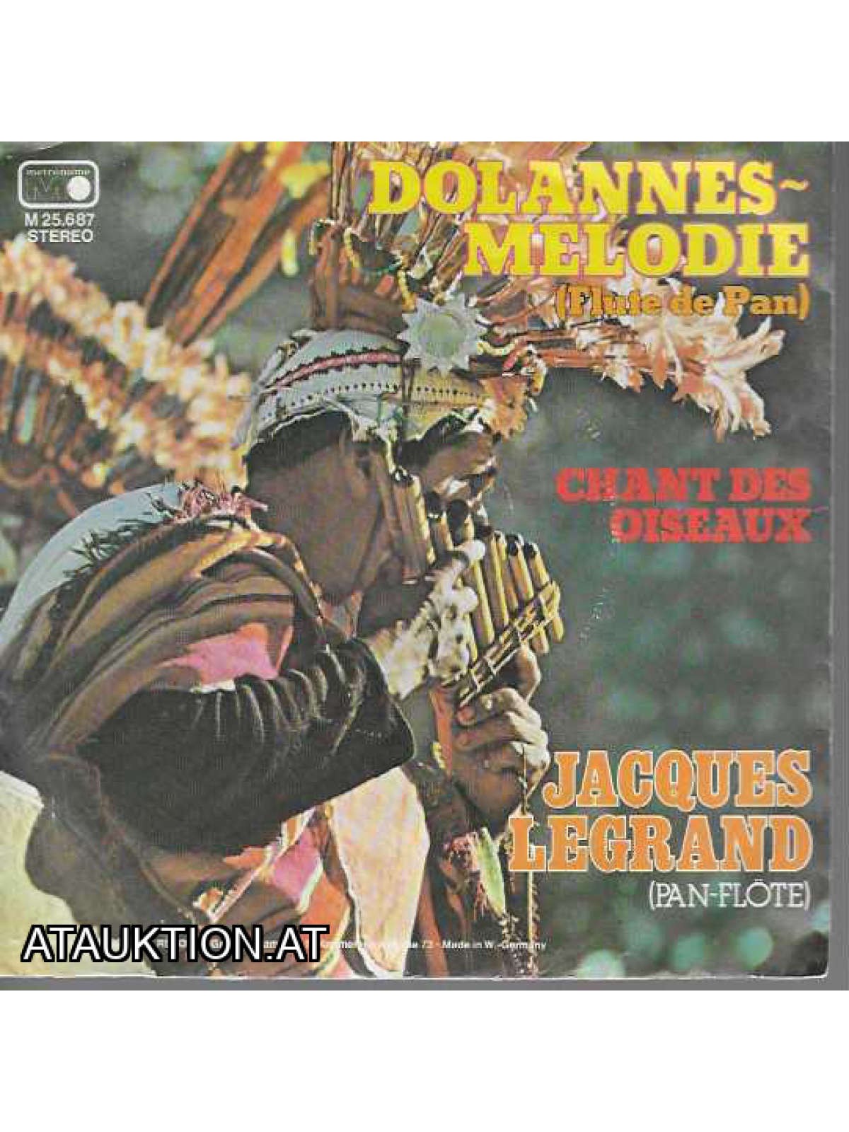 SINGLE / Jacques Legrand – Dolannes Melodie / Le Chant Des Oiseaux