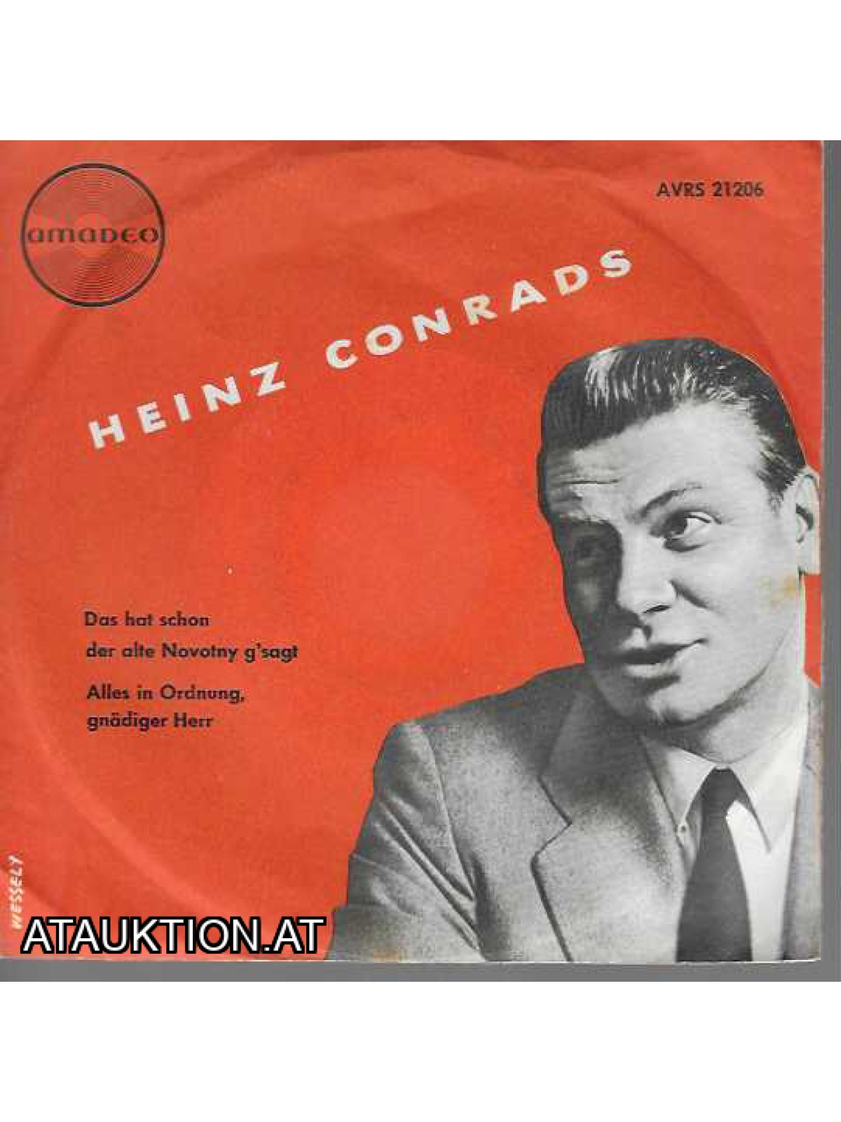 SINGLE / Heinz Conrads – Das Hat Schon Der Alte Novotny G'sagt