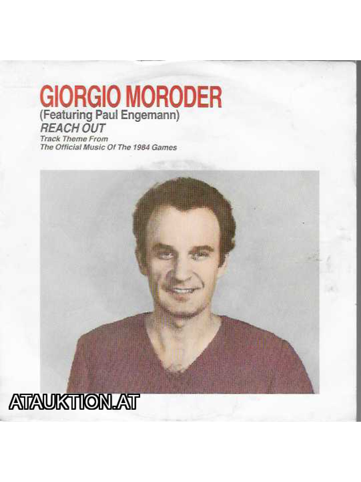 SINGLE / Giorgio Moroder Featuring Paul Engemann – Reach Out