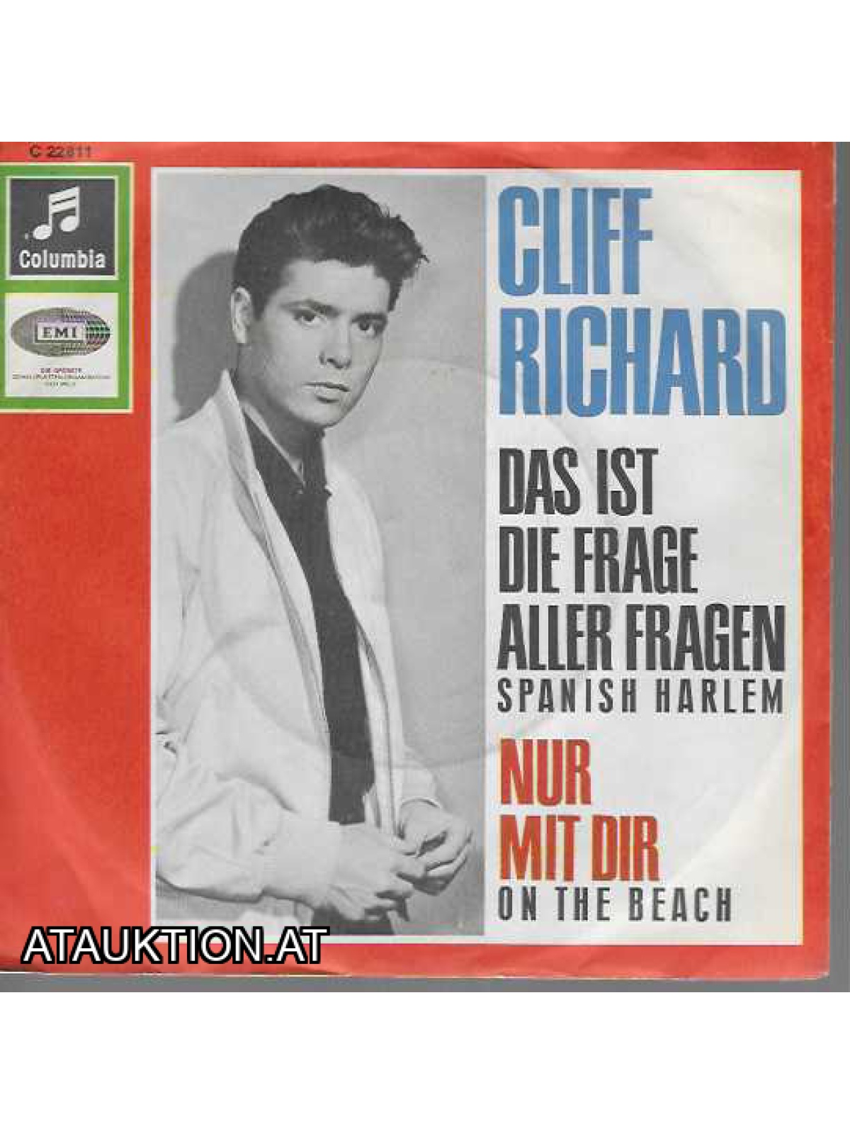 SINGLE / Cliff Richard – Das Ist Die Frage Aller Fragen / Nur Mit Dir