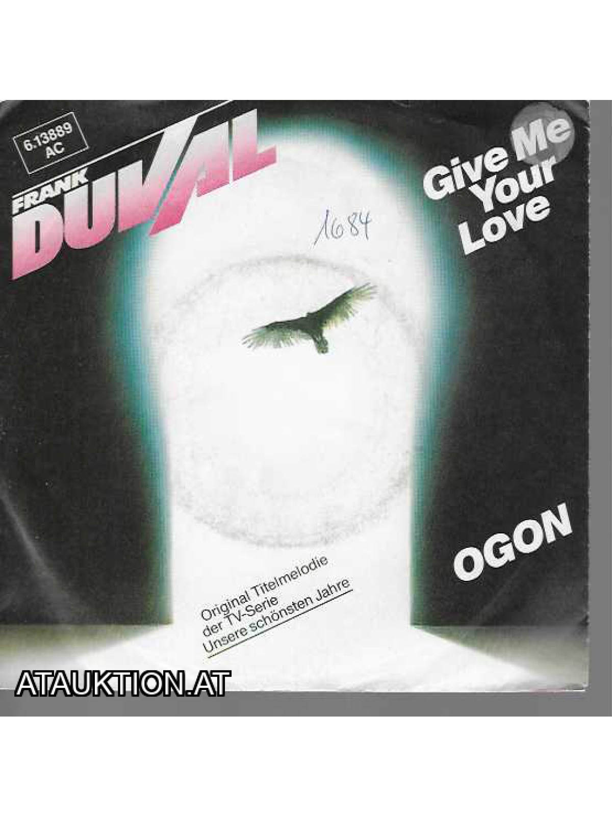 SINGLE / Frank Duval – Give Me Your Love / Ogon