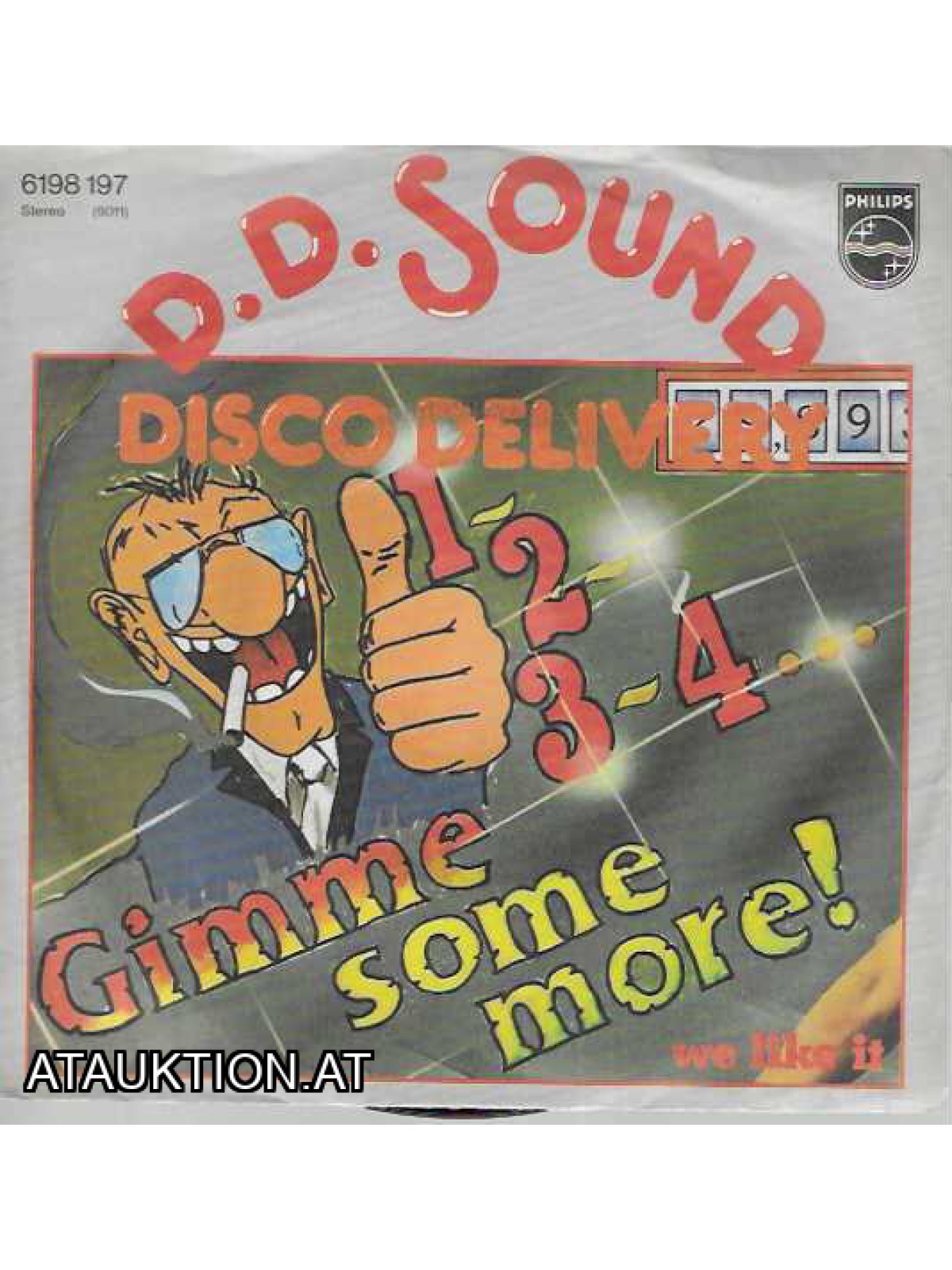 SINGLE / D.D. Sound Disco Delivery – 1-2-3-4... Gimme Some More!