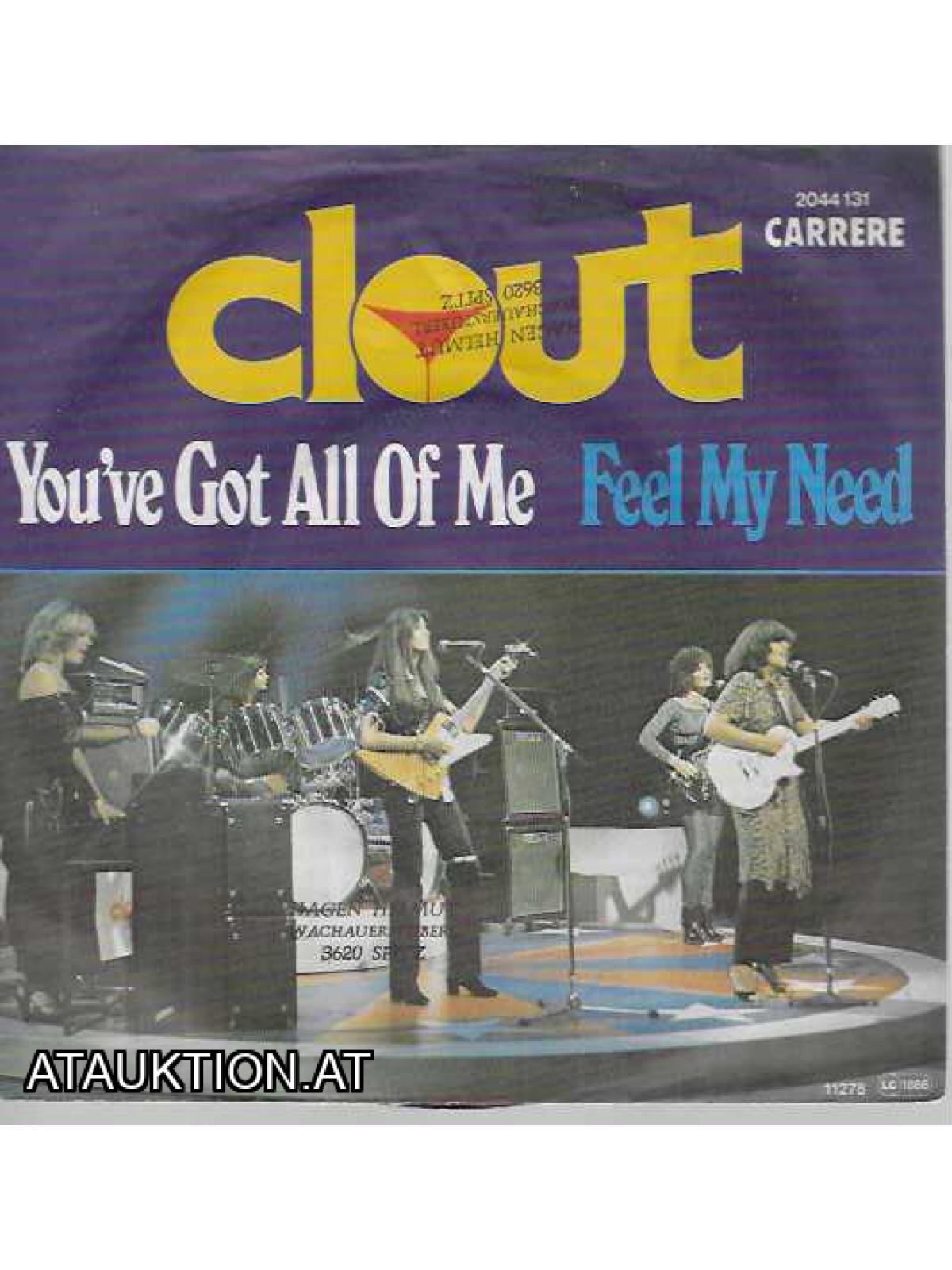 SINGLE / Clout – You've Got All Of Me