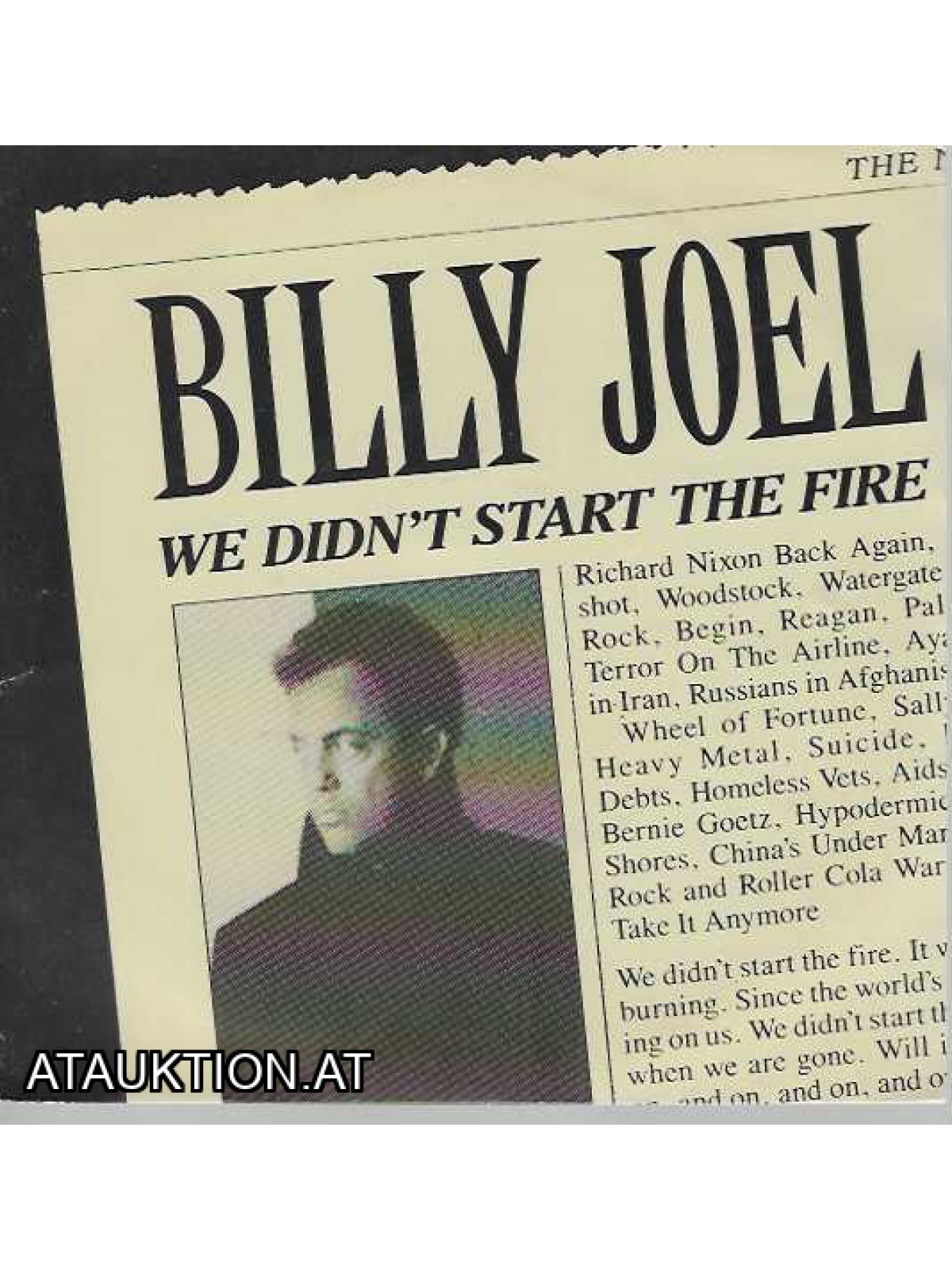 SINGLE / Billy Joel – We Didn't Start The Fire