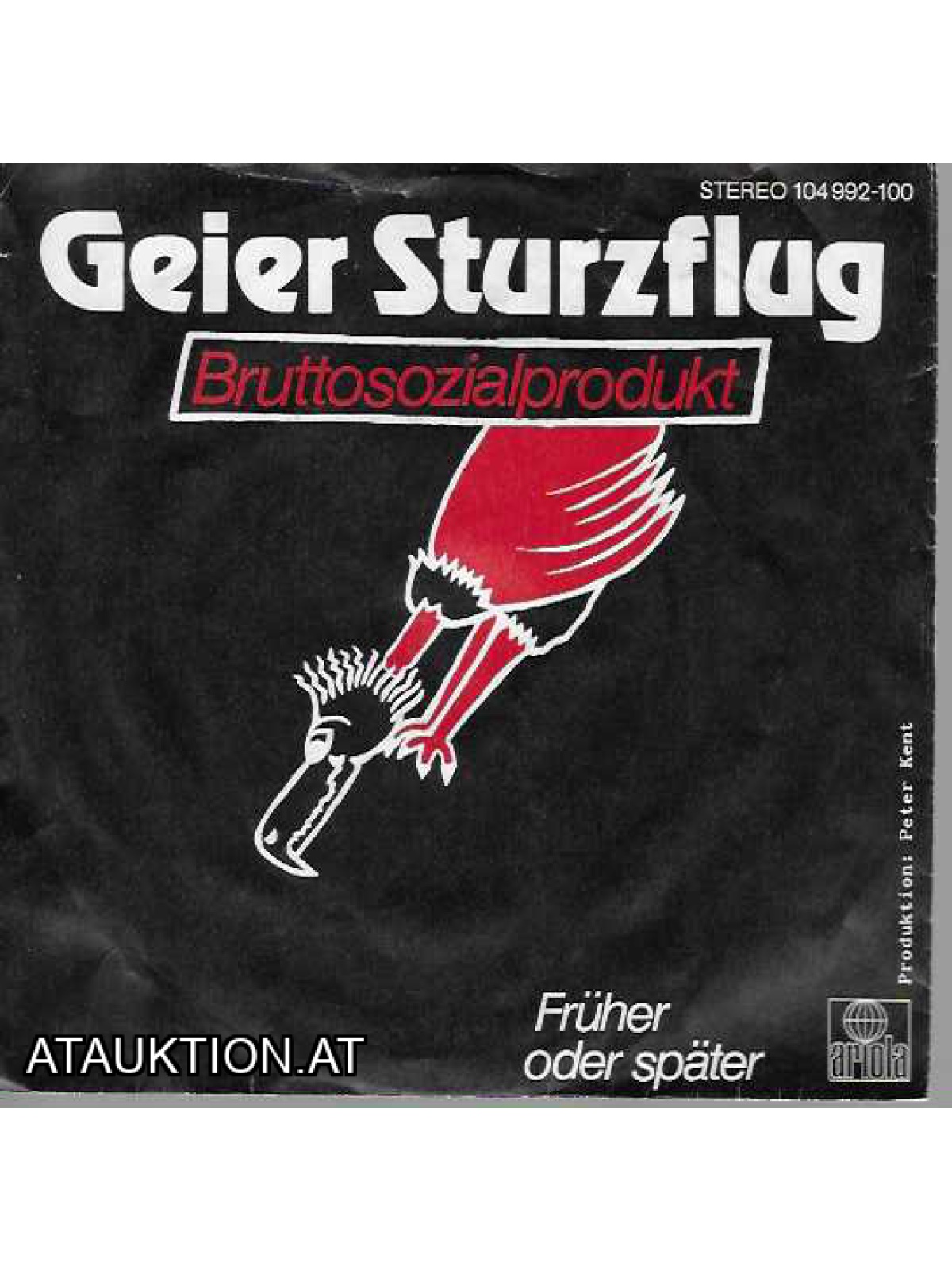 SINGLE / Geier Sturzflug – Bruttosozialprodukt