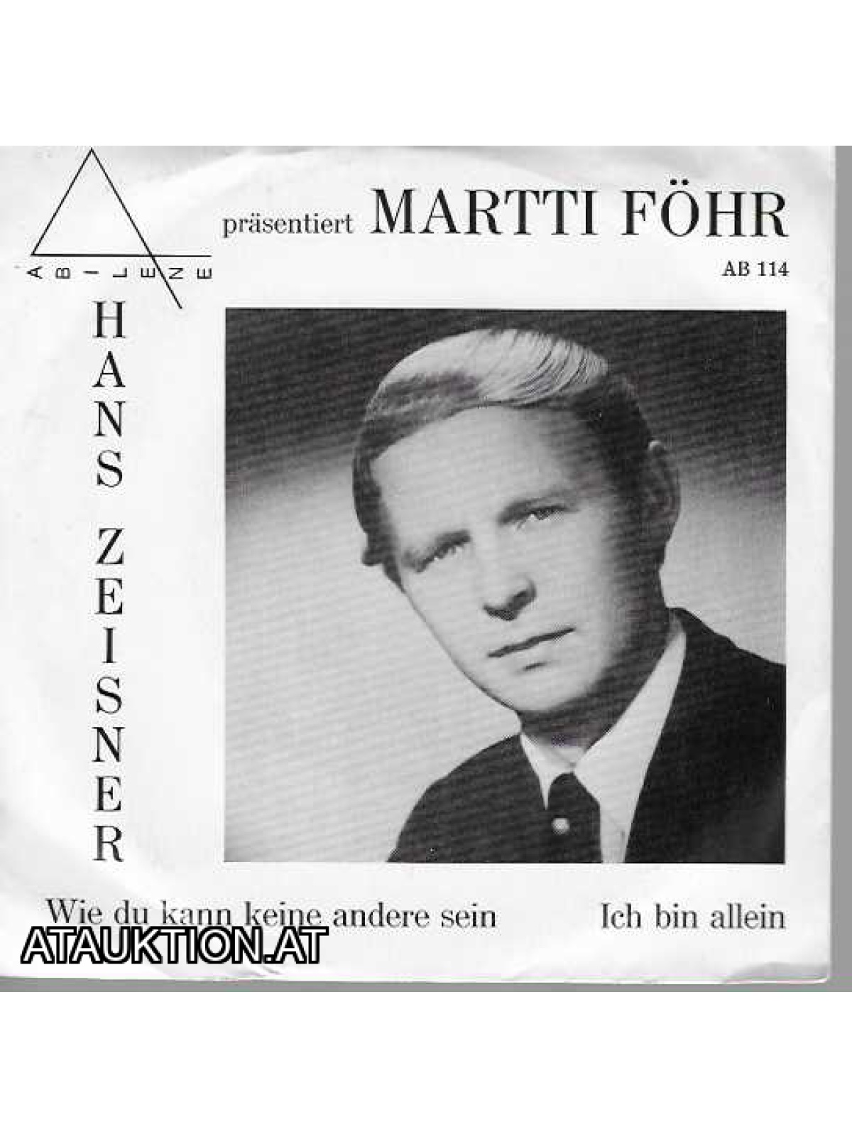 SINGLE / Martti Föhr – Ich Bin Allein / Wie Du Kann Keine Andere Sein