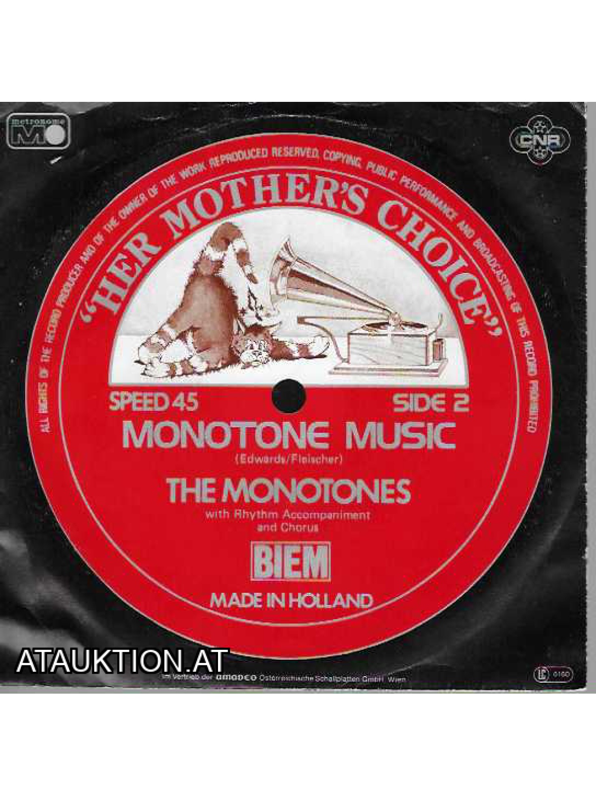 SINGLE / The Monotones – Mono