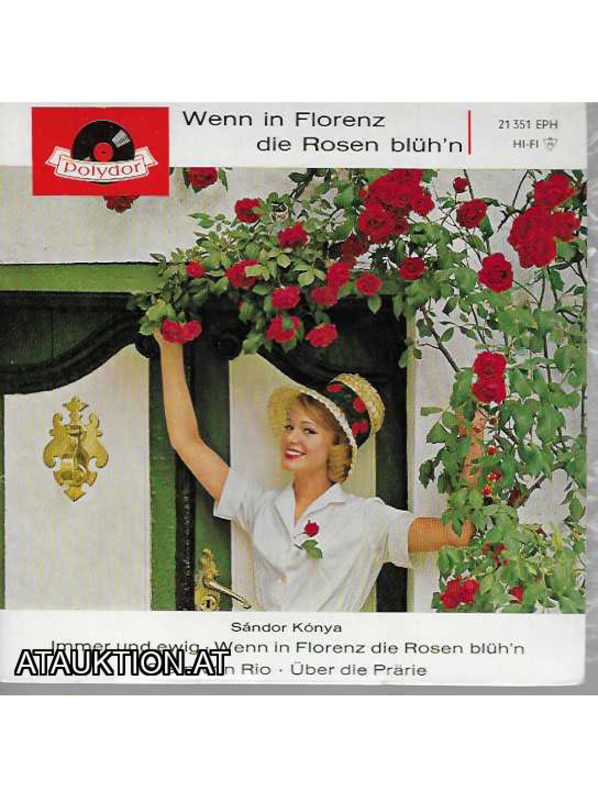 SINGLE / Sándor Kónya – Wenn In Florenz Die Rosen Blüh'n