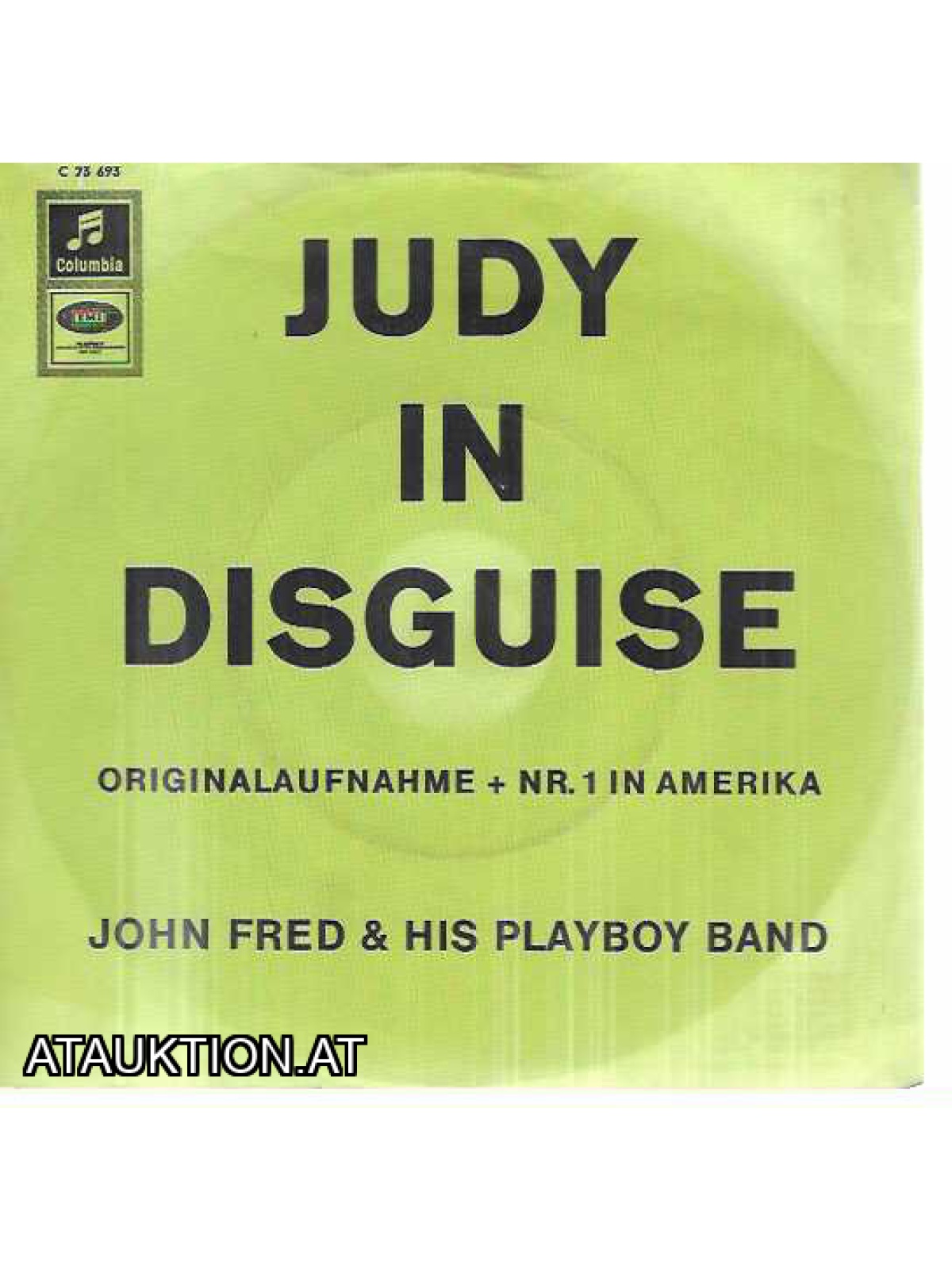 SINGLE / John Fred & His Playboy Band – Judy In Disguise / When The Lights Go Out