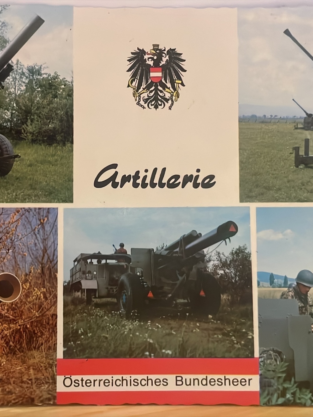 AK Österreichisches Bundesheer Artillerie