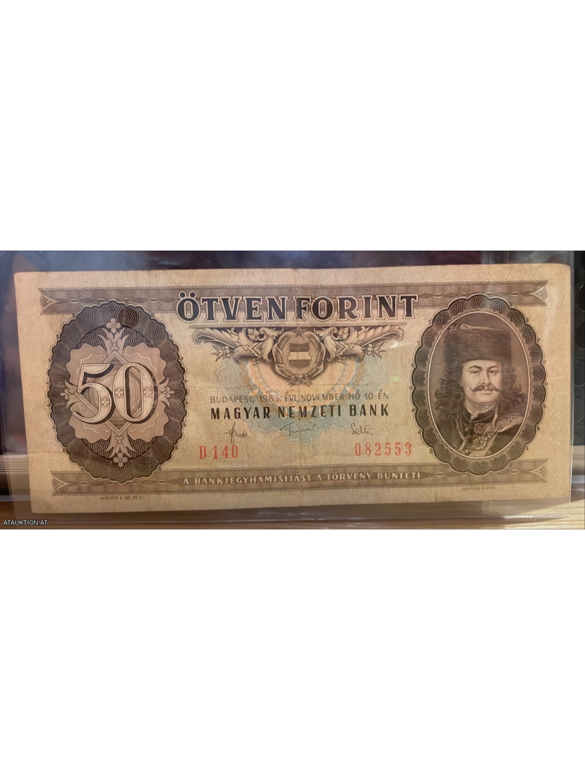 50 Forint - ÖTVEN FORINT - 1983