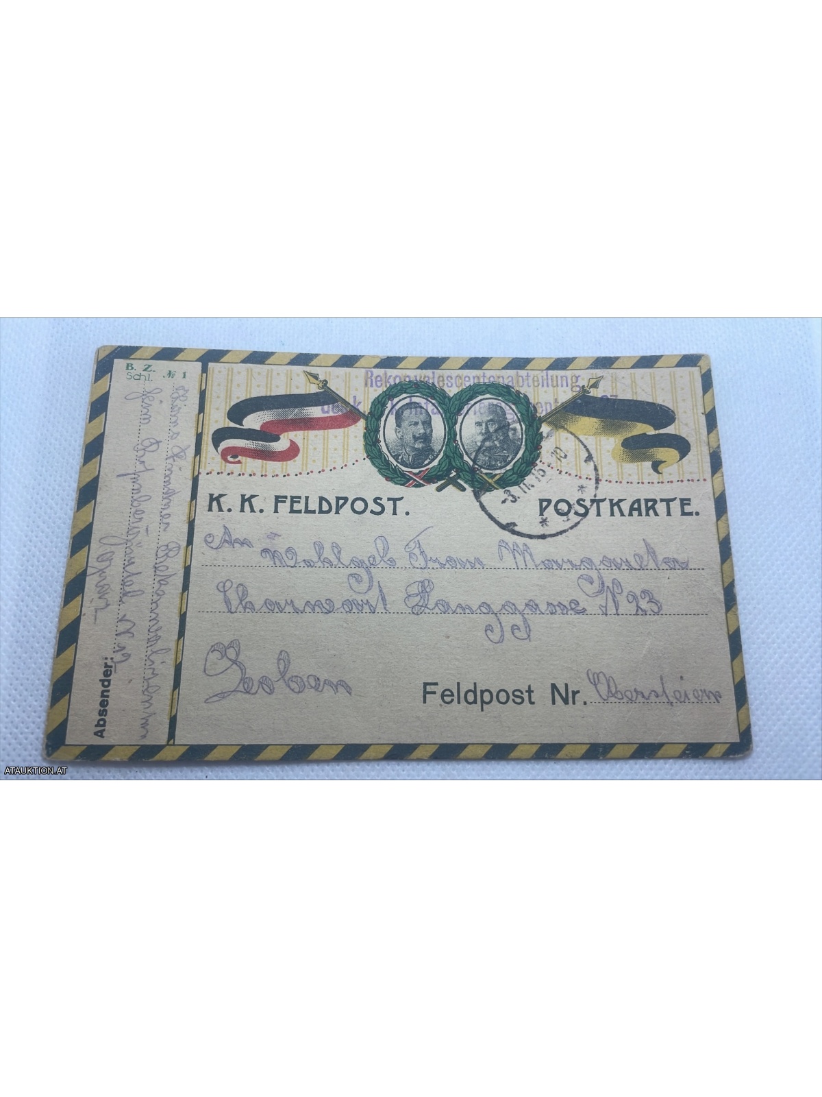 AK K.K.Feldpost/Postkarte 1916