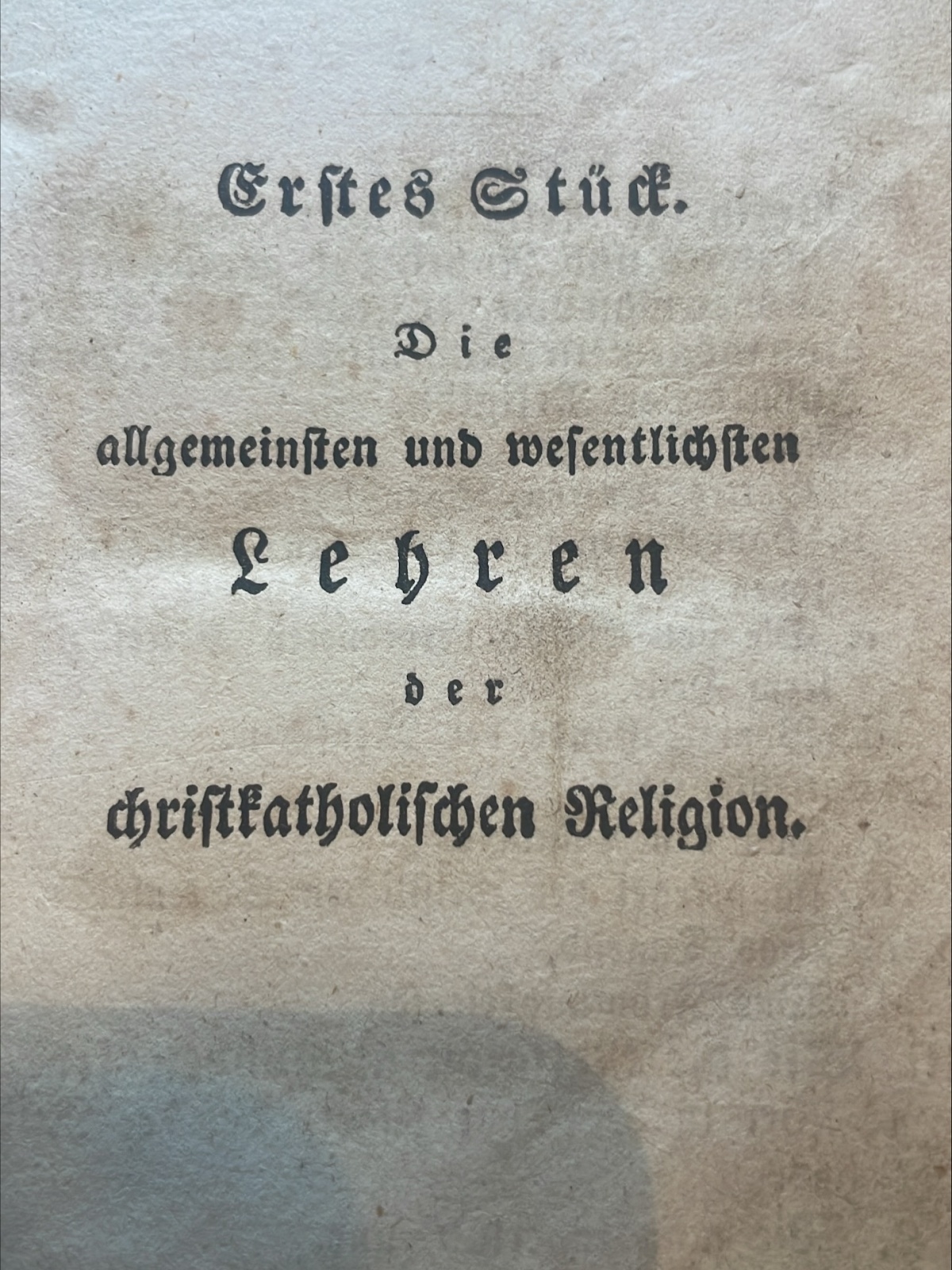 Antikes Lesebuch Religionslehre Graz 1844