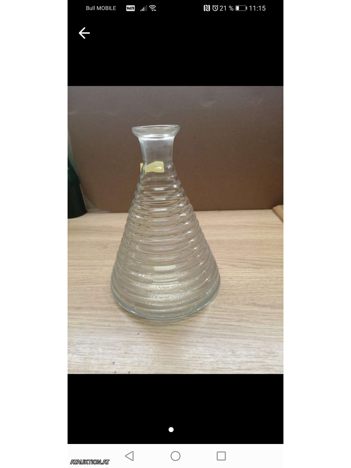 Glas Vase