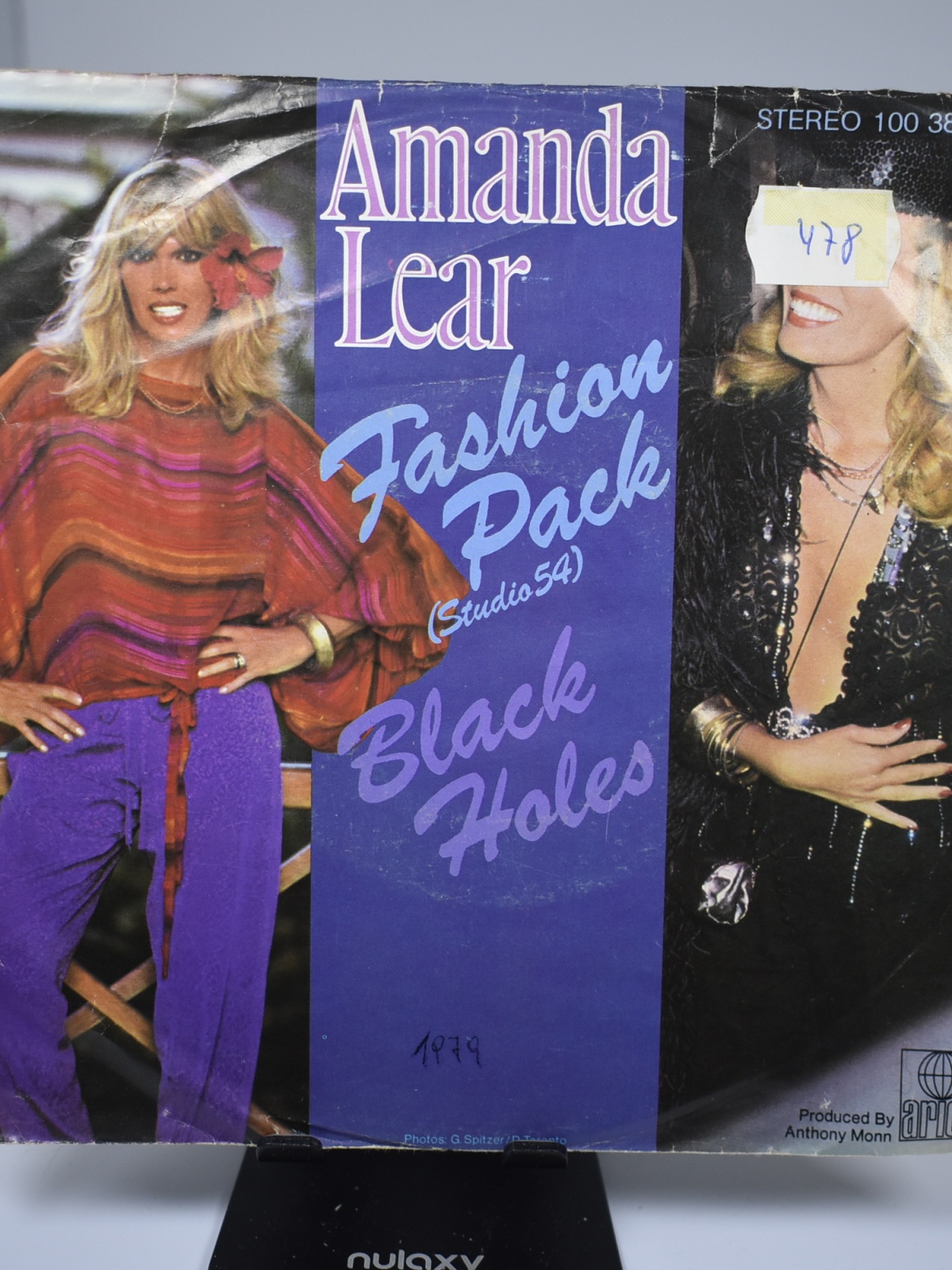 Single / Amanda Lear – Fashion Pack (Studio 54) / Black Holes