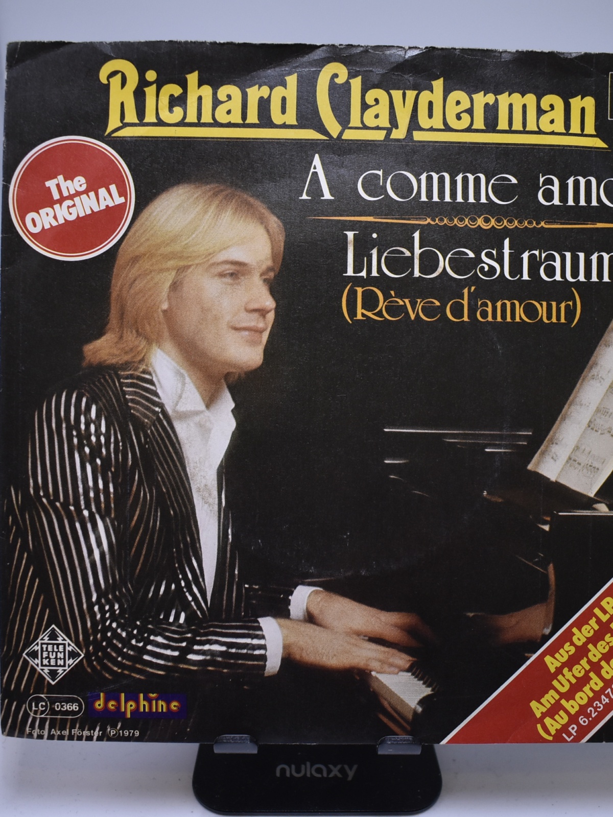 Single / Richard Clayderman – A Comme Amour / Liebestraum (Rève D'Amour)