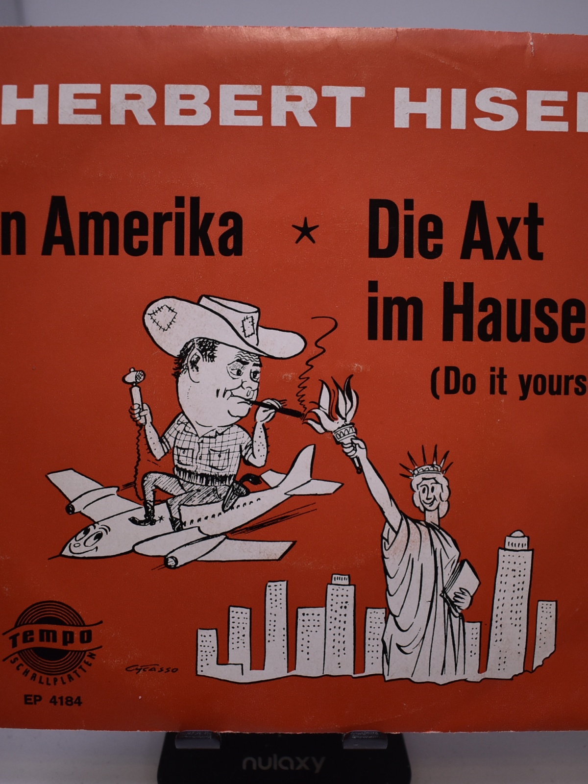 Single / Herbert Hisel – In Amerika / Die Axt Im Hause.. (Do It Yourself)