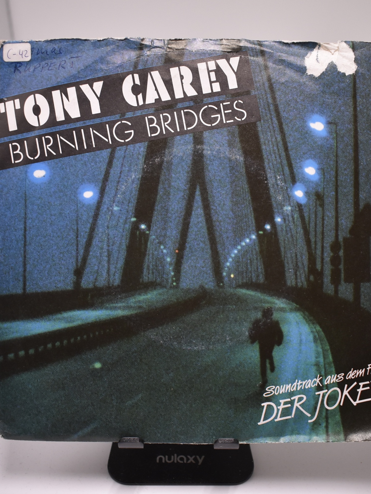 Single / Tony Carey – Burning Bridges