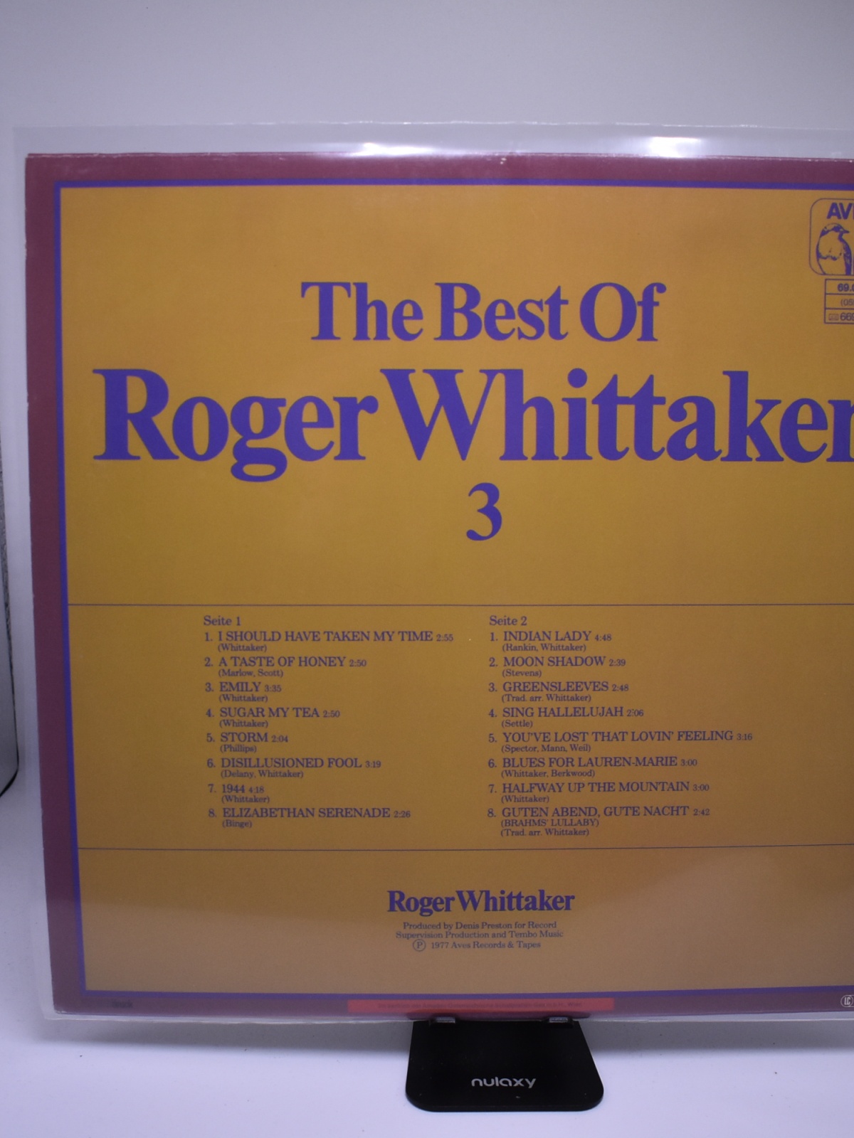 LP / Roger Whittaker – The Best Of Roger Whittaker 3