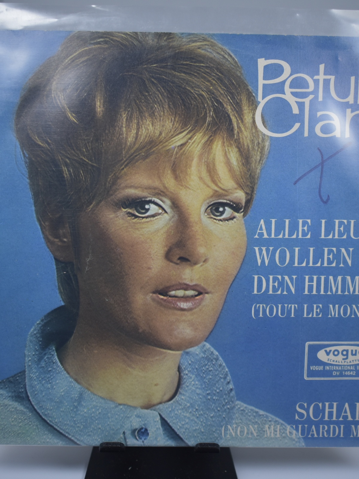 Single / Petula Clark – Alle Leute Wollen In Den Himmel / Schade