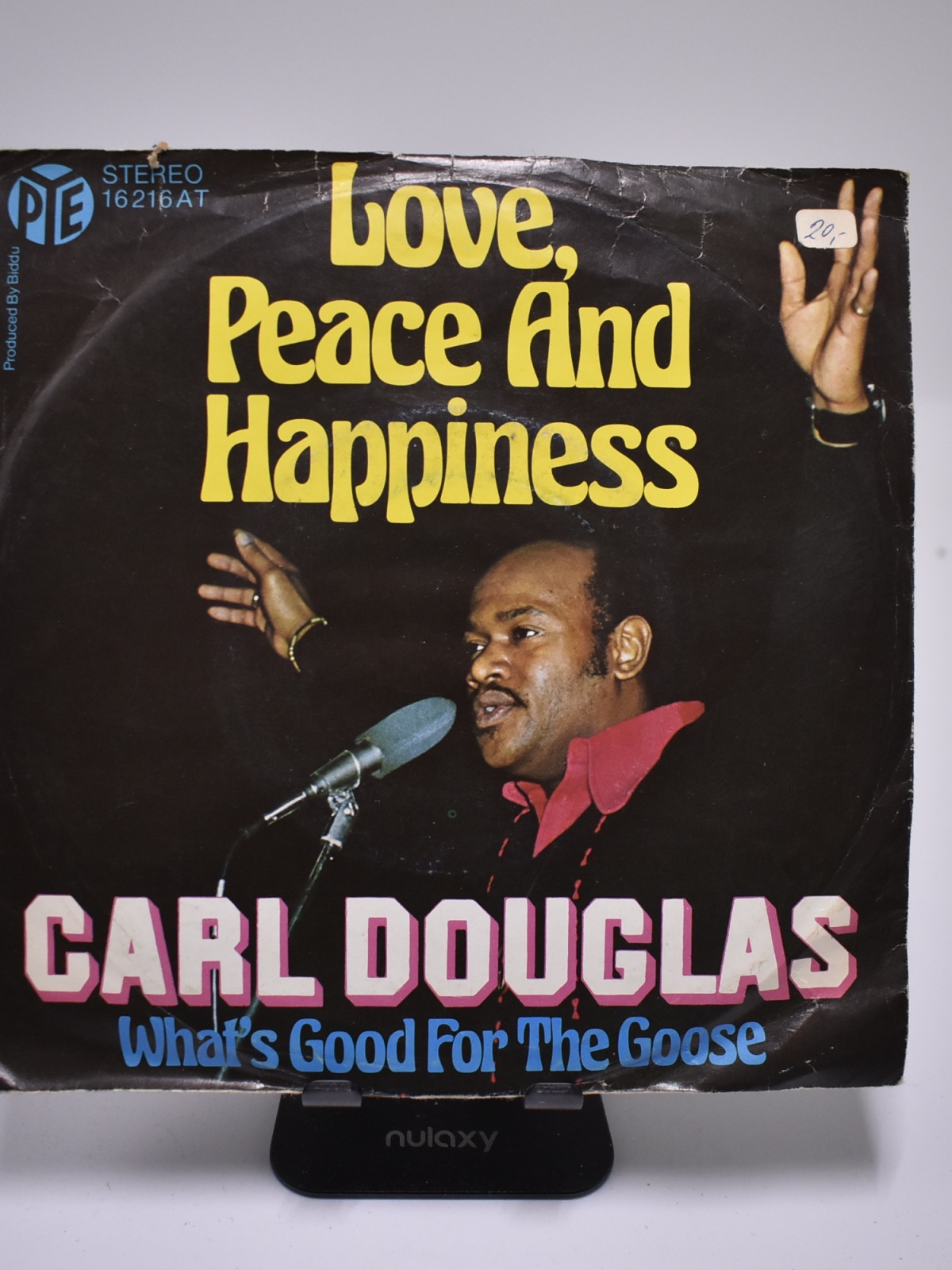 Single / Carl Douglas – Love, Peace And Happiness