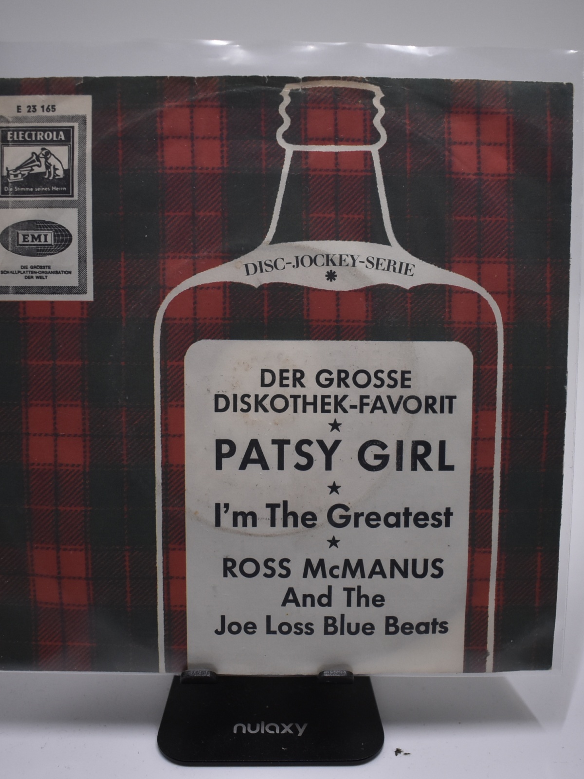 Single / Ross McManus And The Joe Loss Blue Beats – Patsy Girl