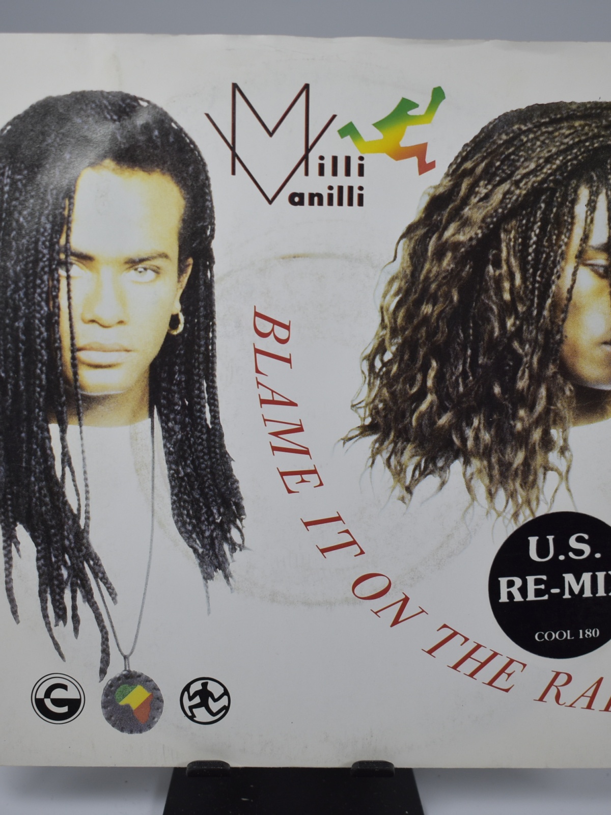 Single / Milli Vanilli – Blame It On The Rain (U.S. Re-Mix)