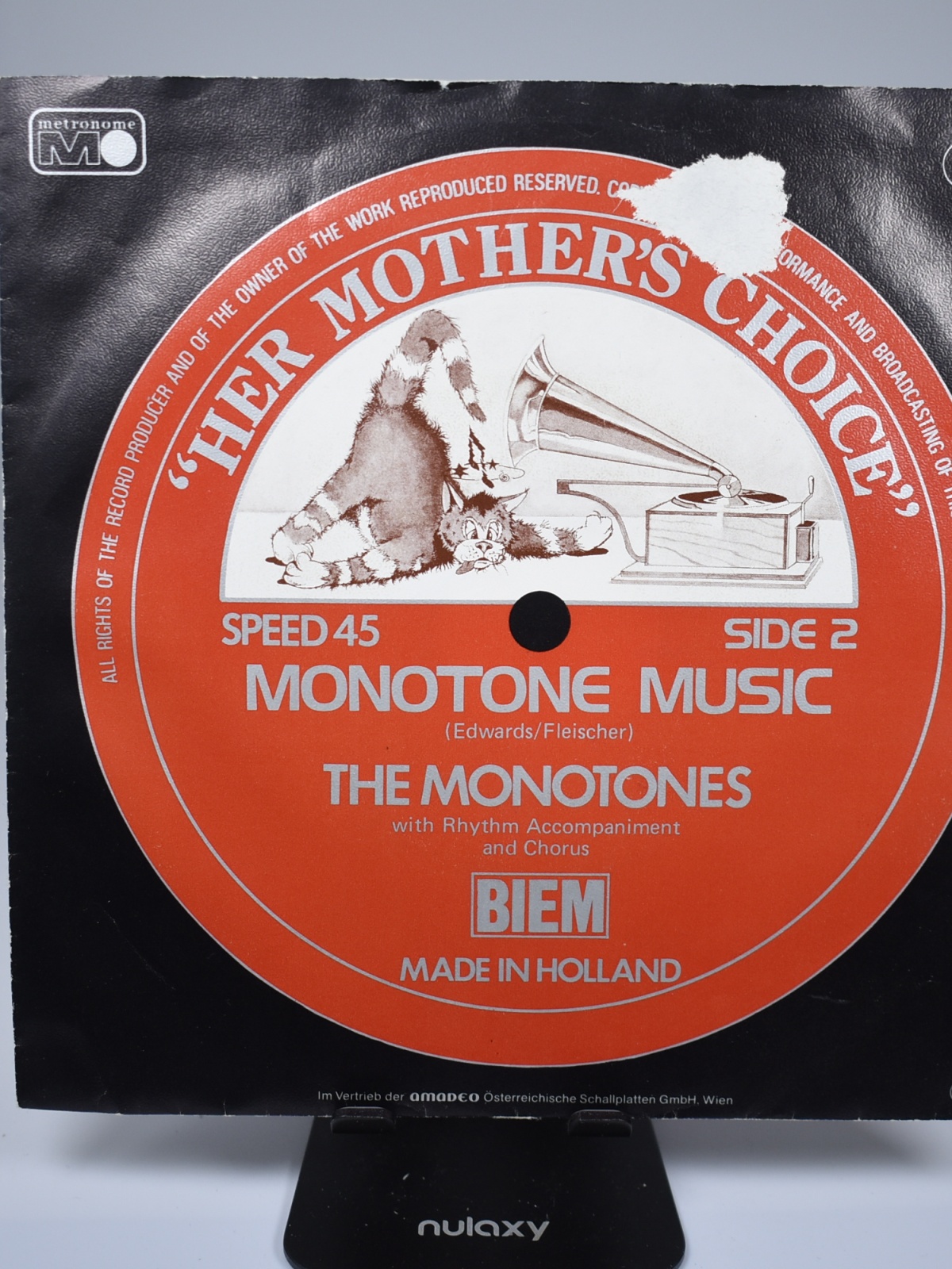 Single / The Monotones – Mono